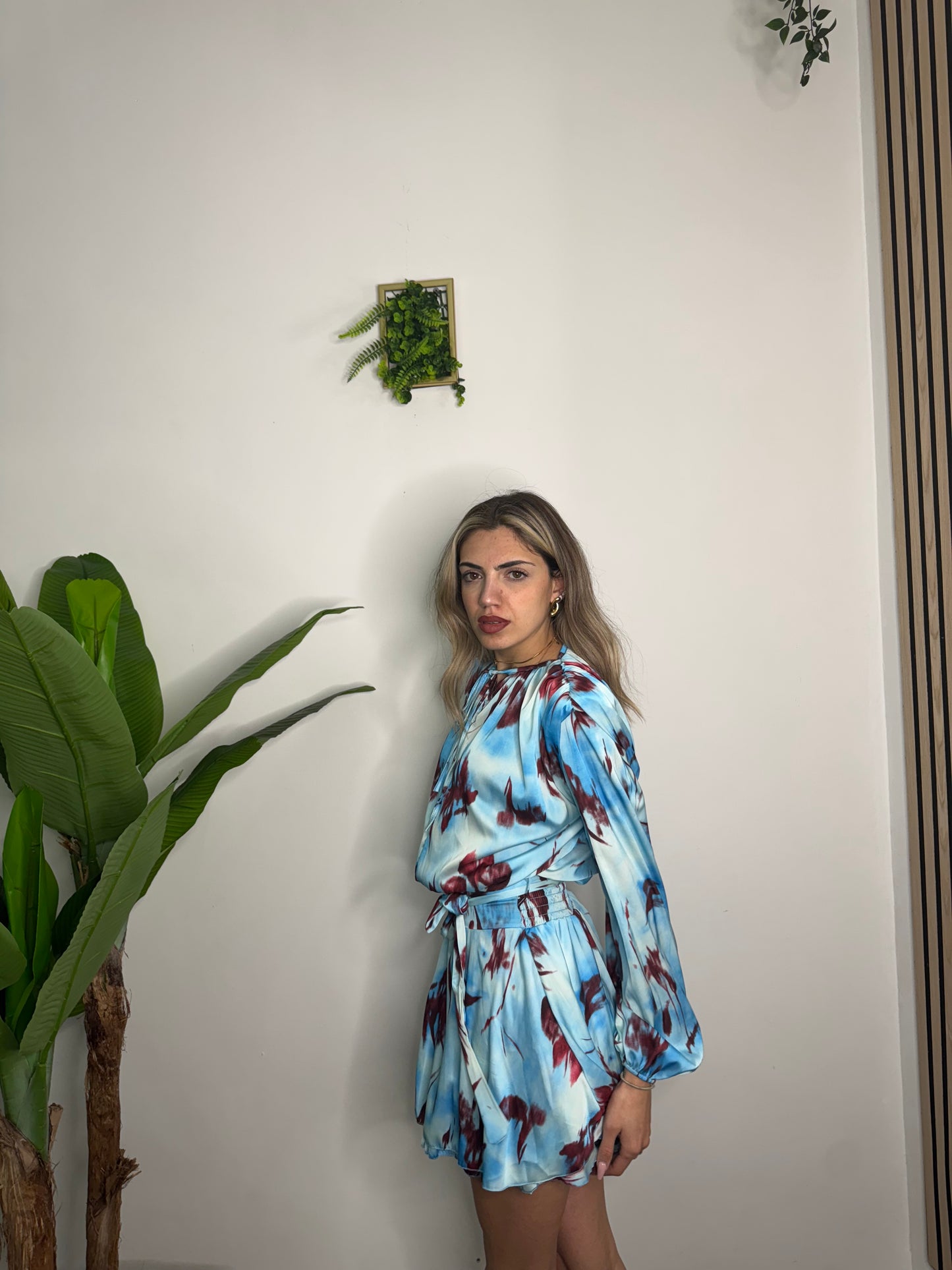 Vestito Steph azzurro