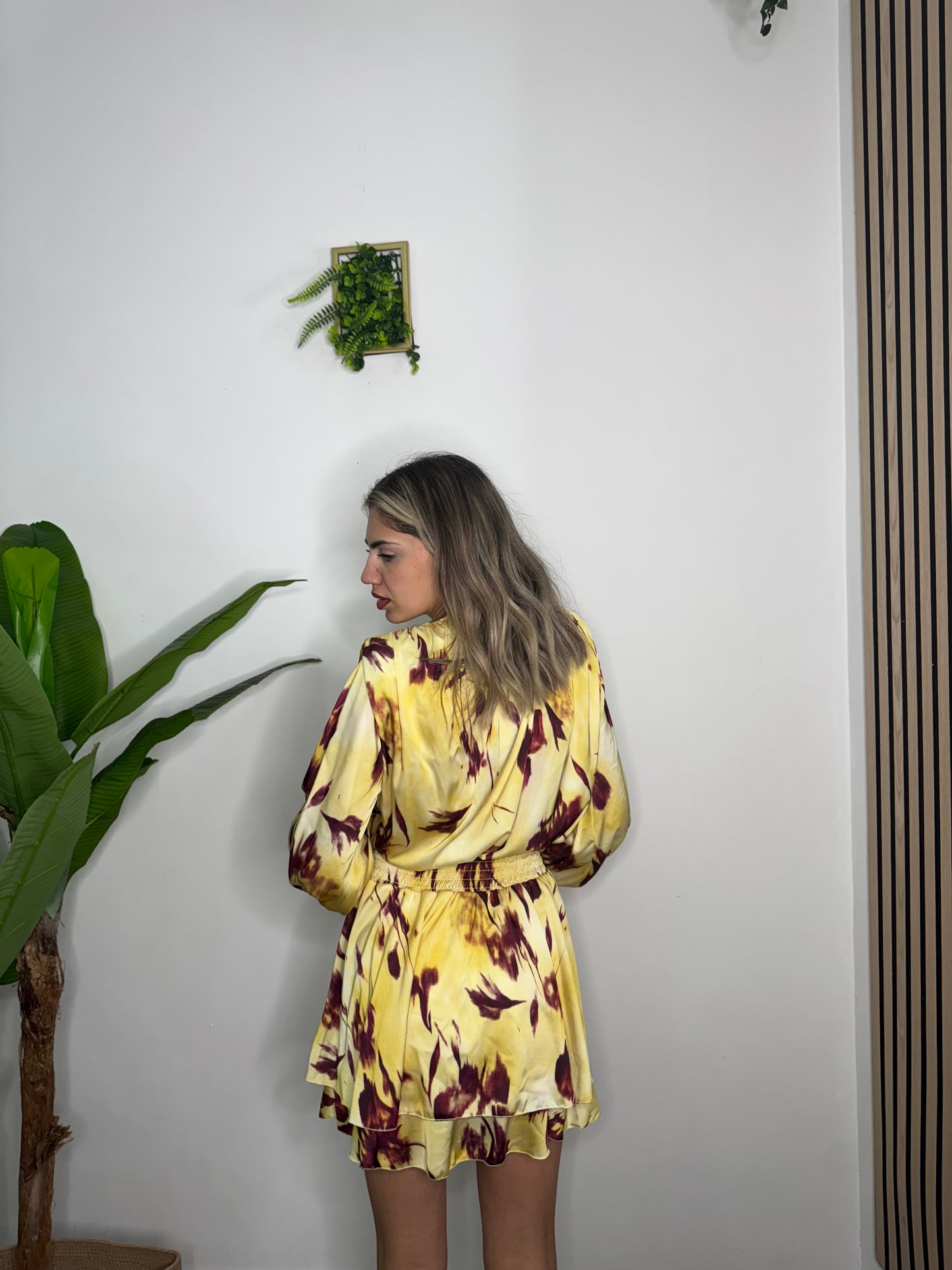 Vestito Steph giallo