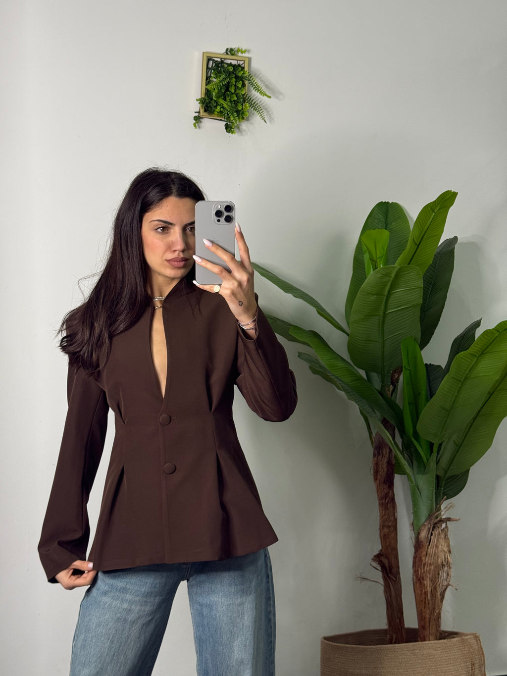 Blazer brown chic