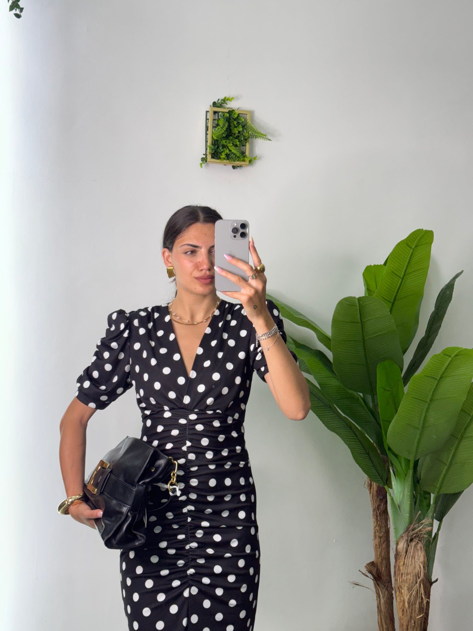 Vestito Bon ton Black