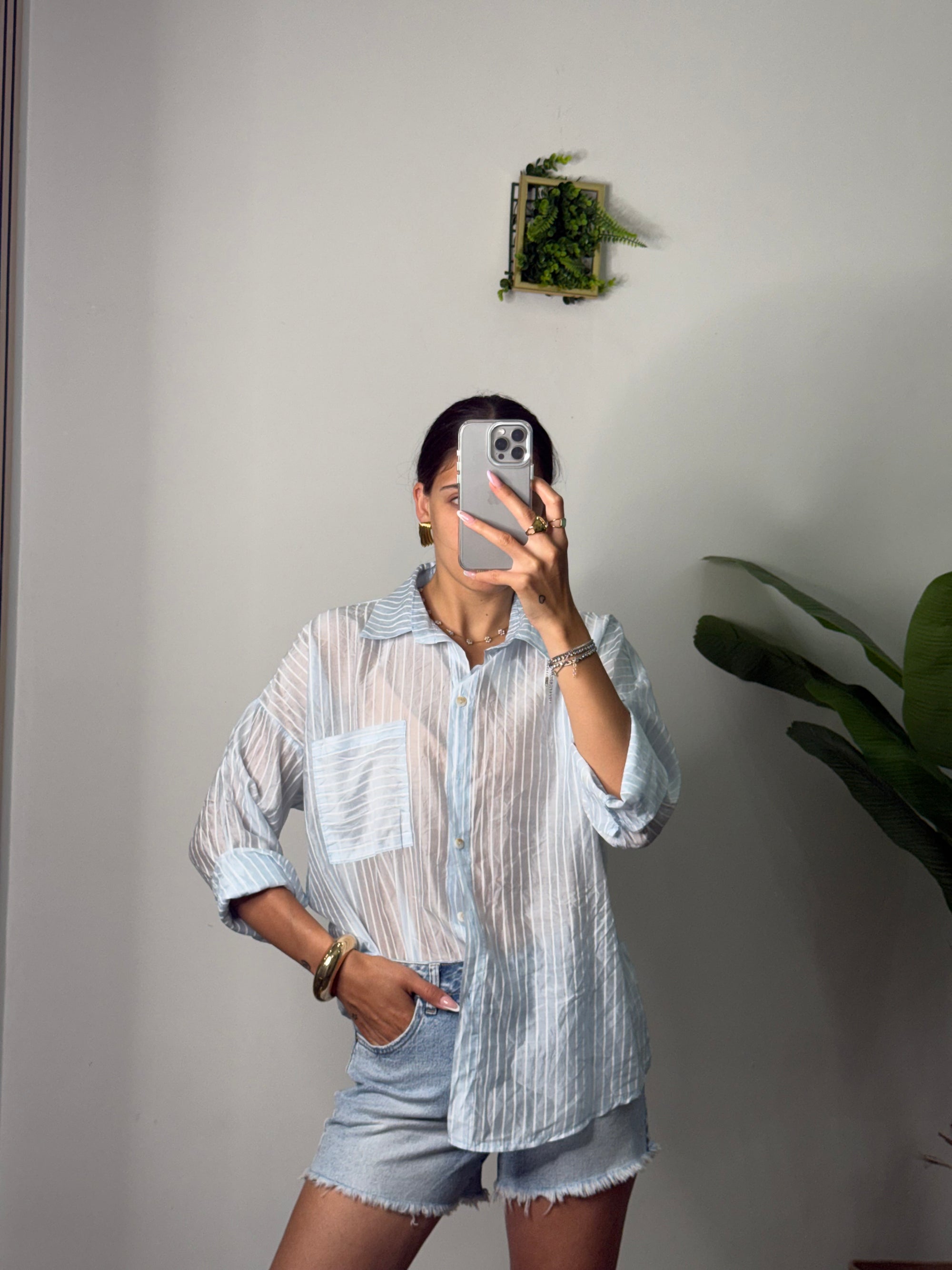 Camicia cielo