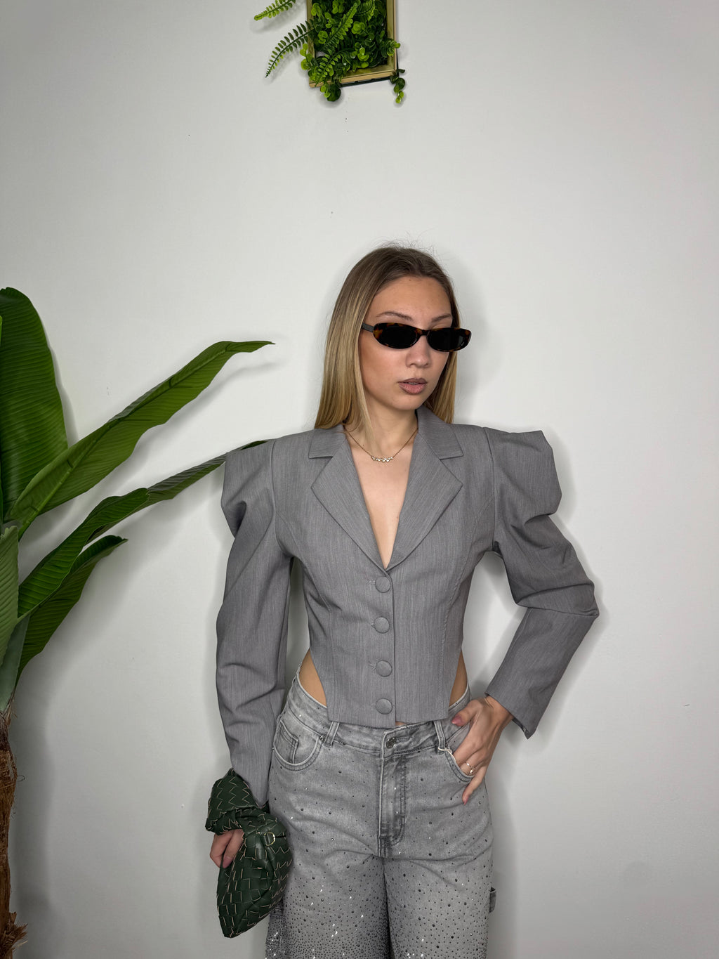 Giacca Ginevra grigia