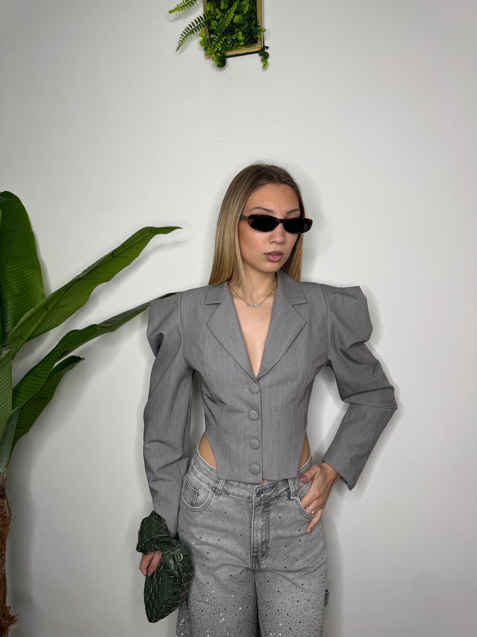 Giacca Ginevra grigia