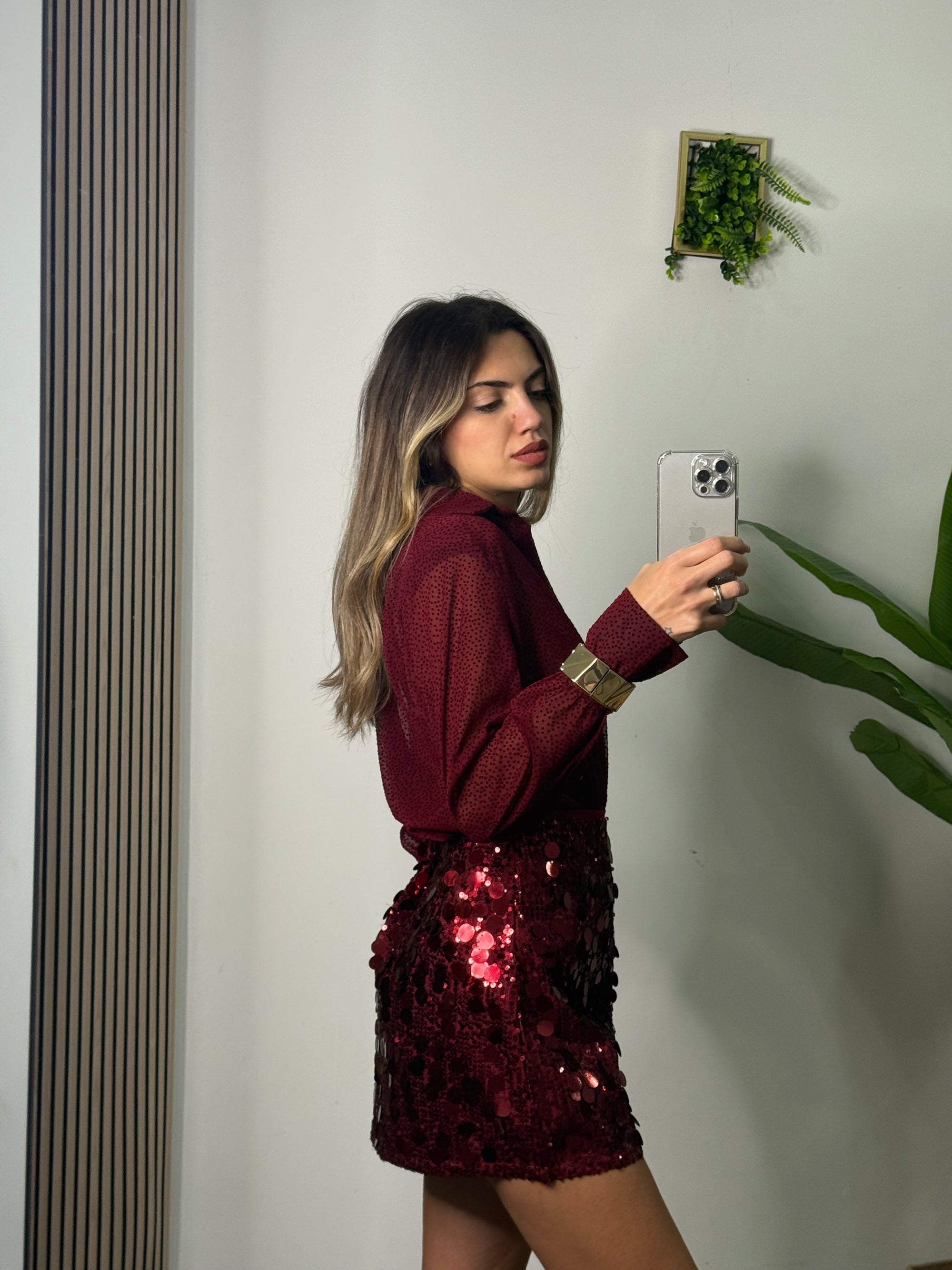 Gonna Amber bordeaux