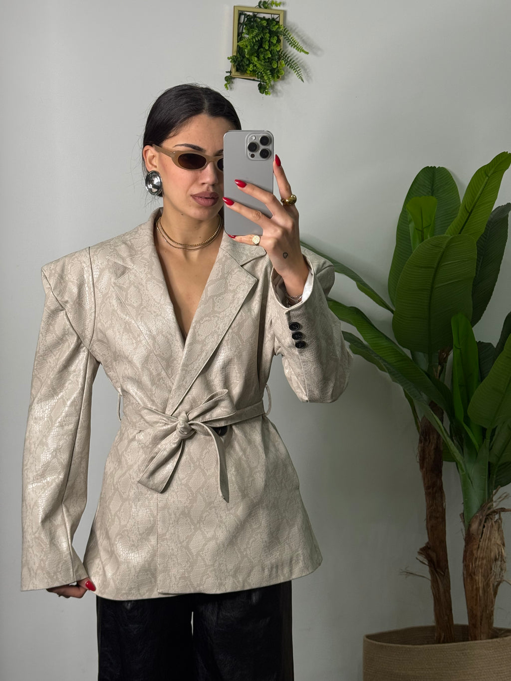 Blazer piton fango