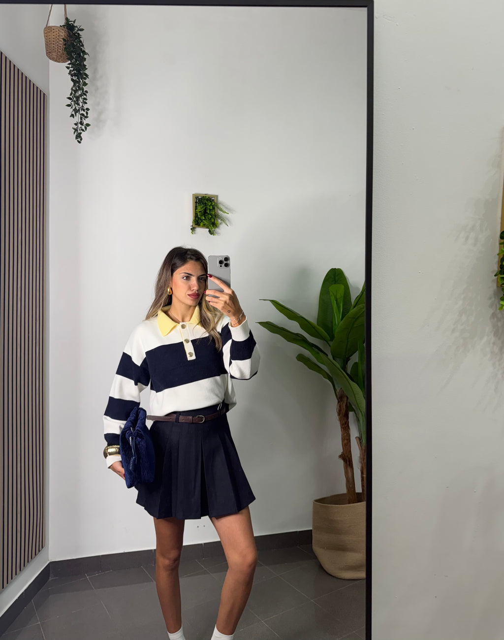 Gonna Amanda blu navy