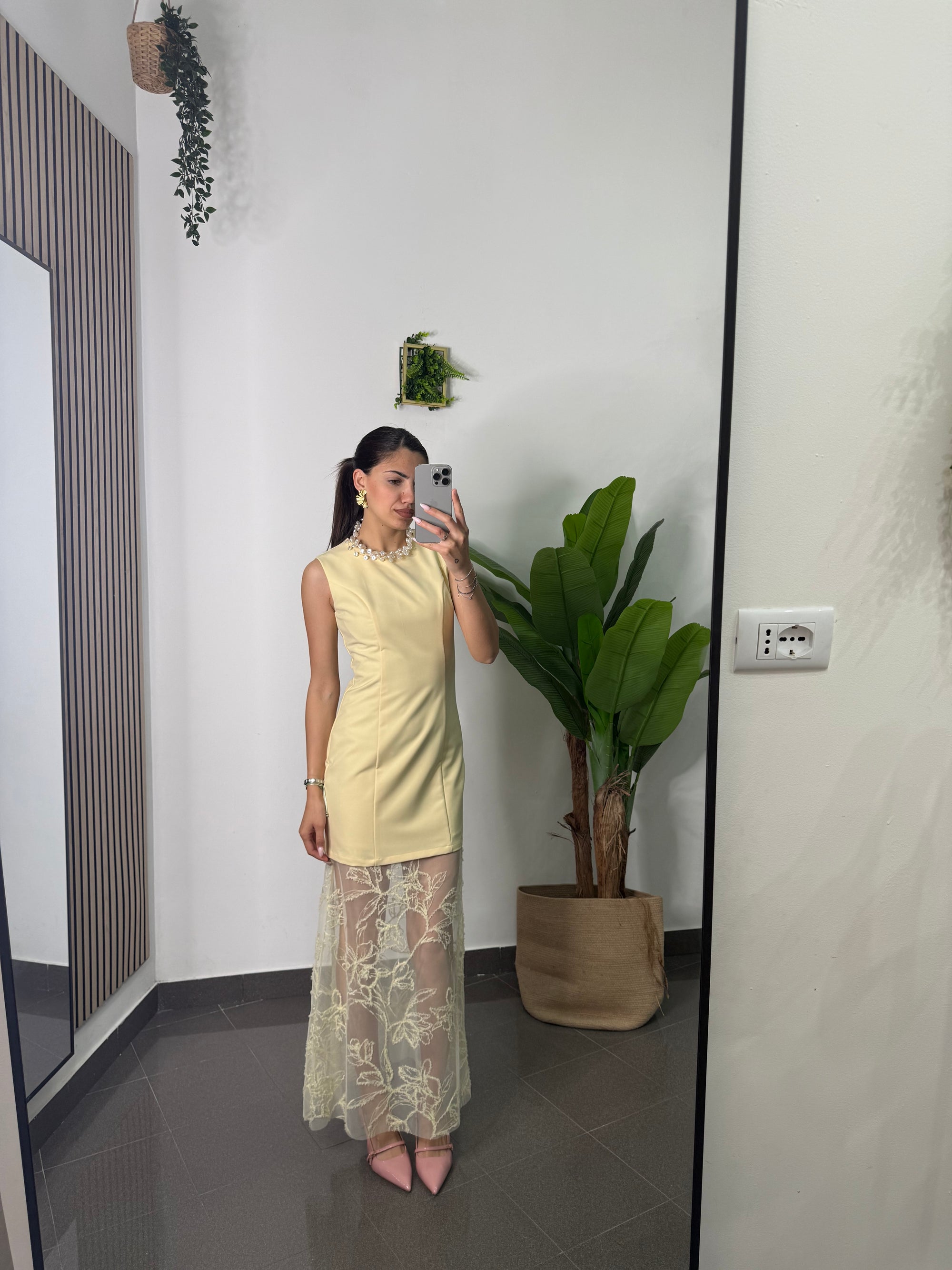 Abito Lumina Yellow