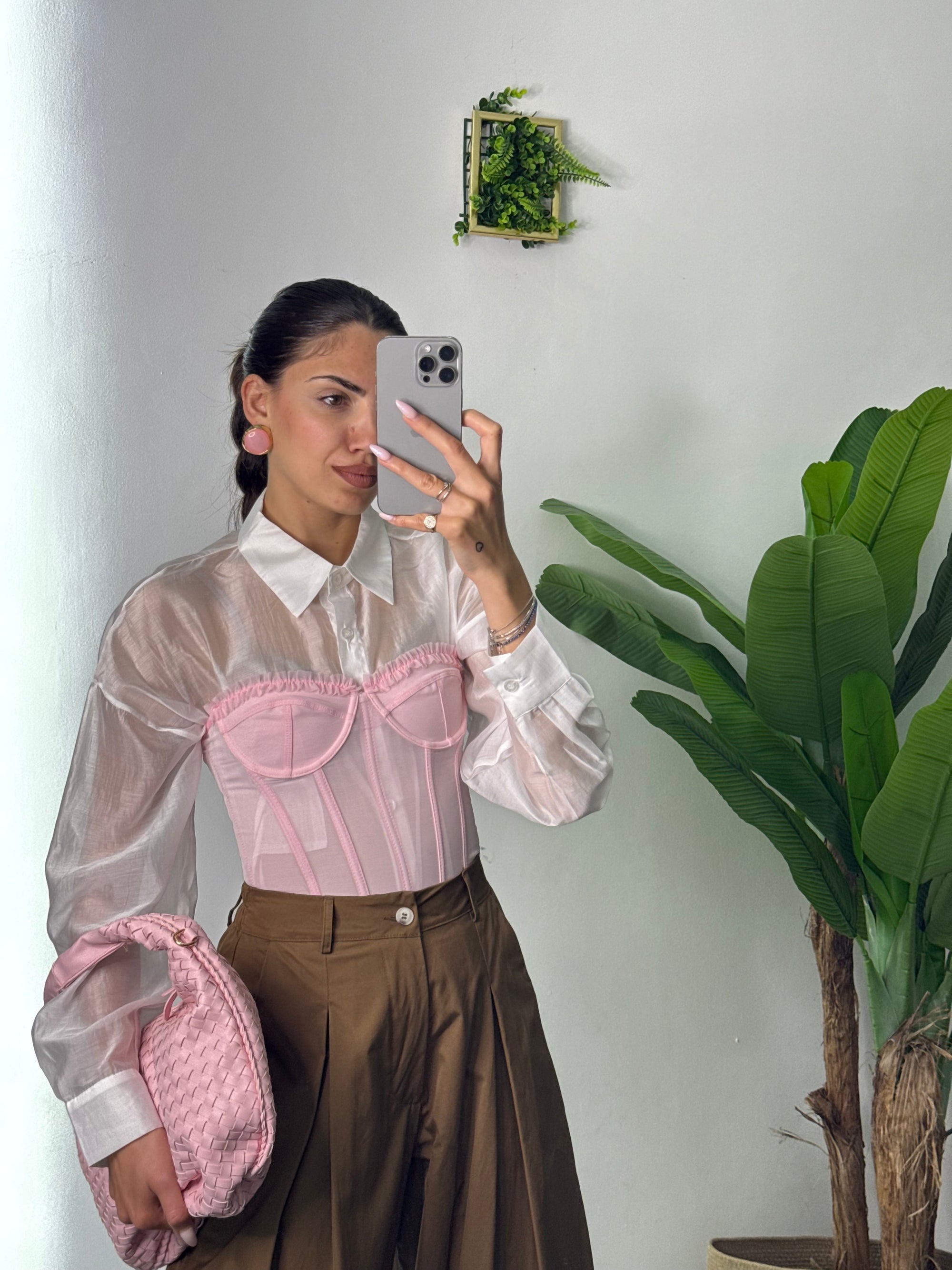 Corpetto Daphne pink