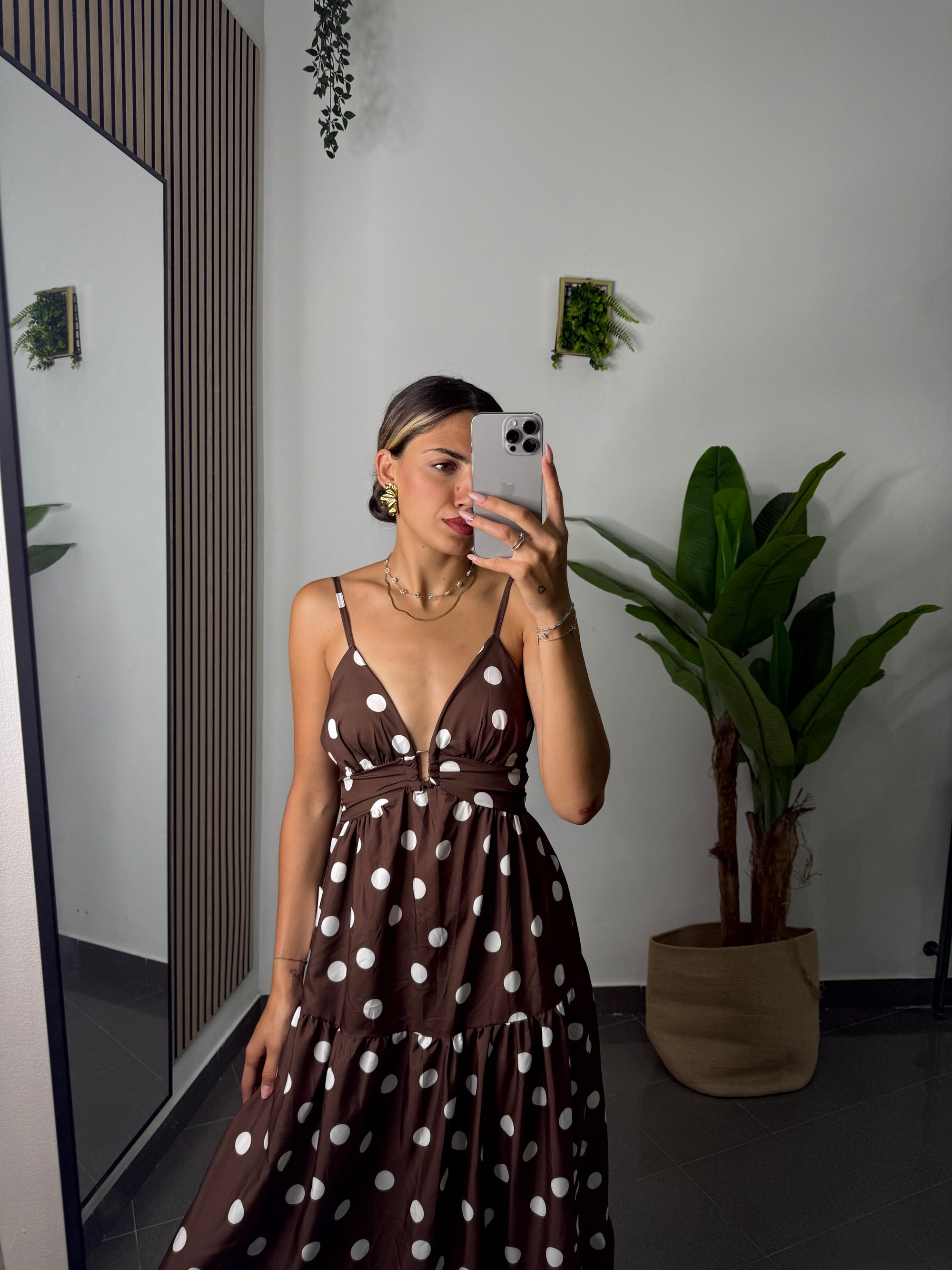 Vestito Eclisse a pois