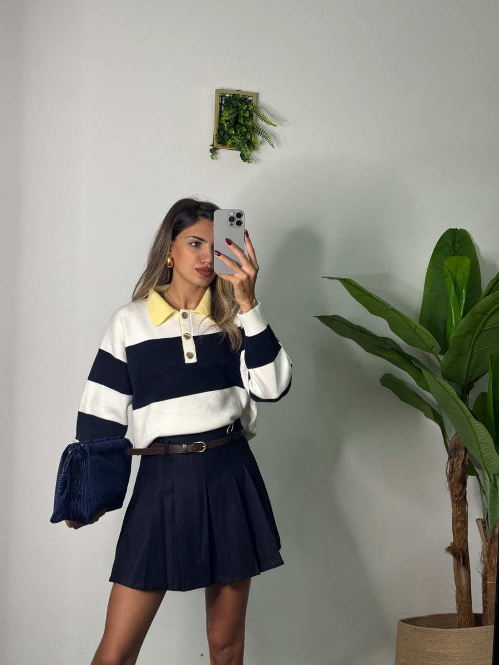 Gonna Amanda blu navy