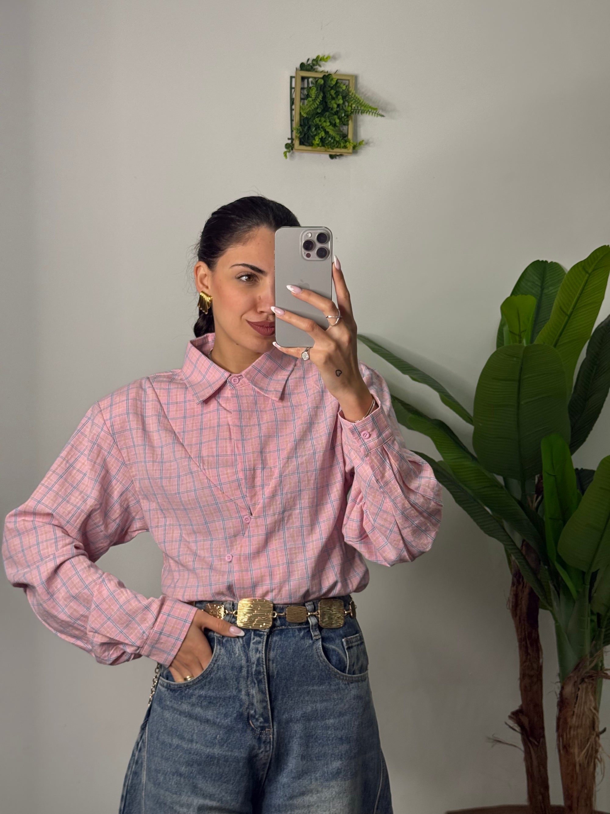 Camicia Nina pink