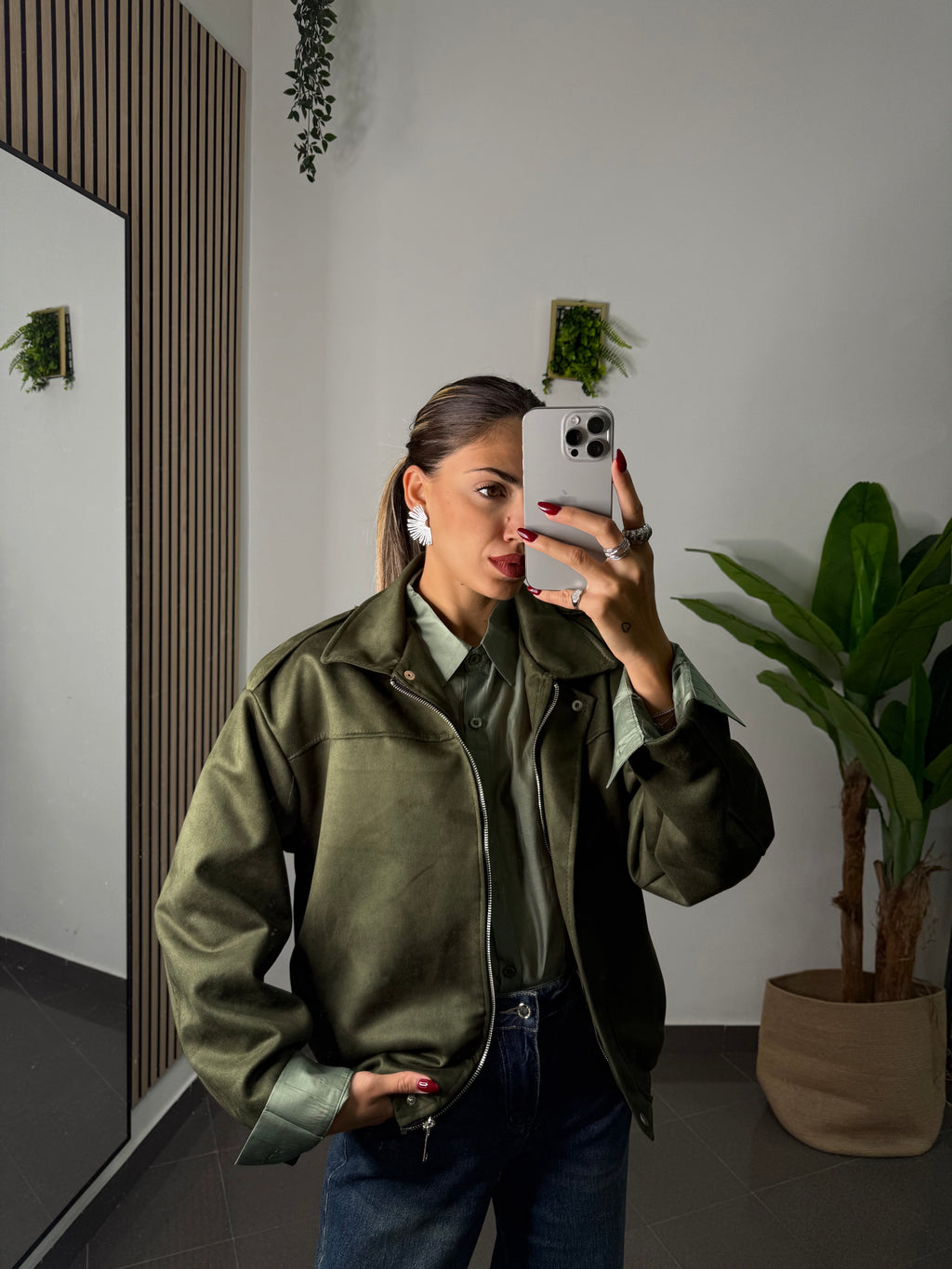 Giacca Soft Ivy verde