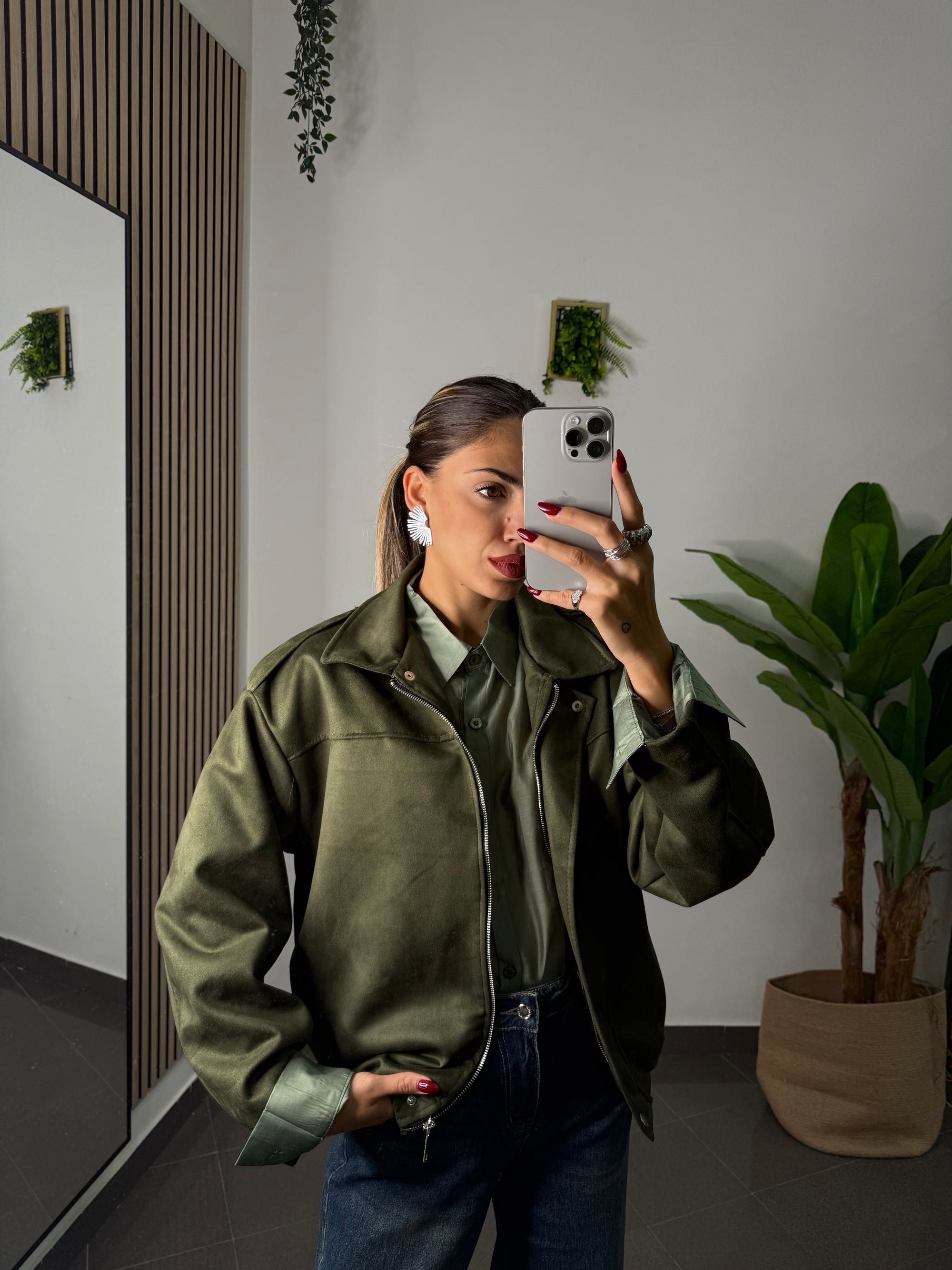 Giacca Soft Ivy verde