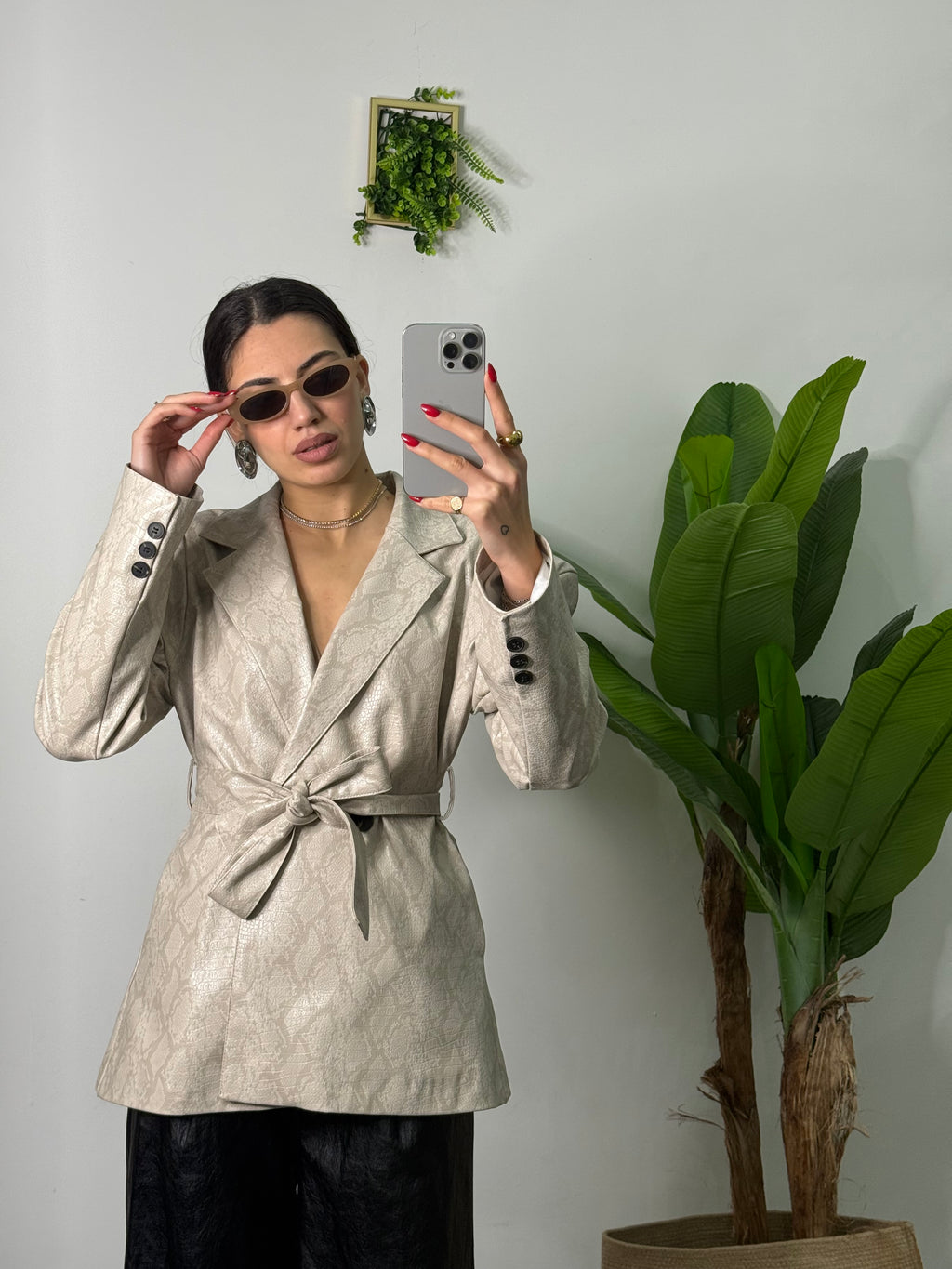 Blazer piton fango