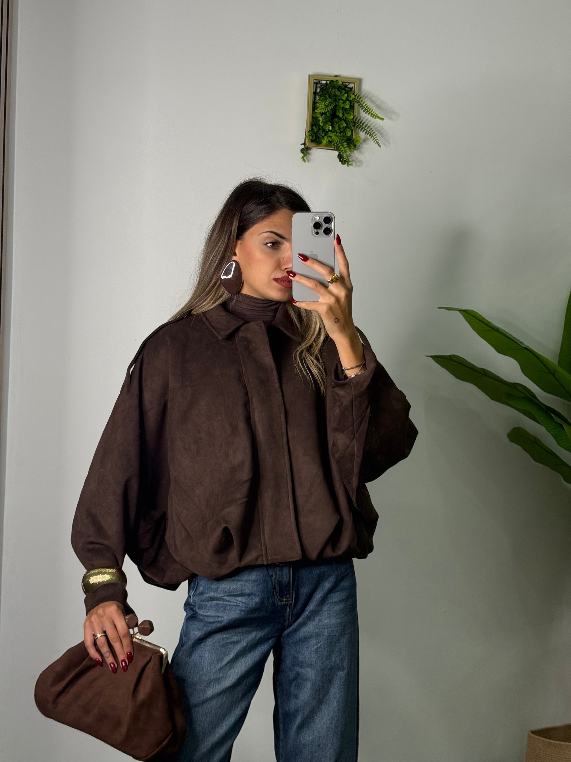 Giacca Soft brown