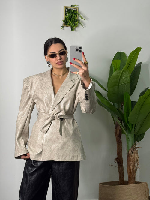 Blazer piton fango