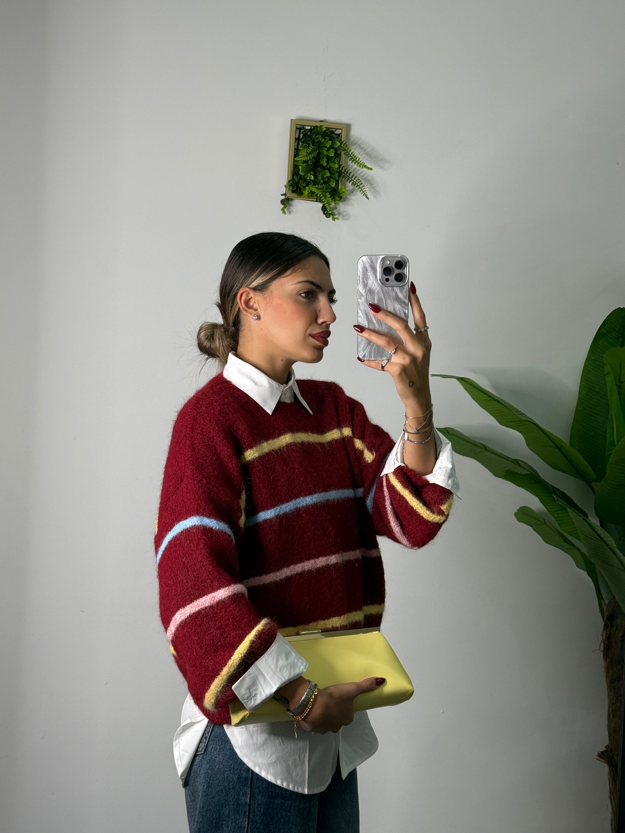 Maglione mille righe