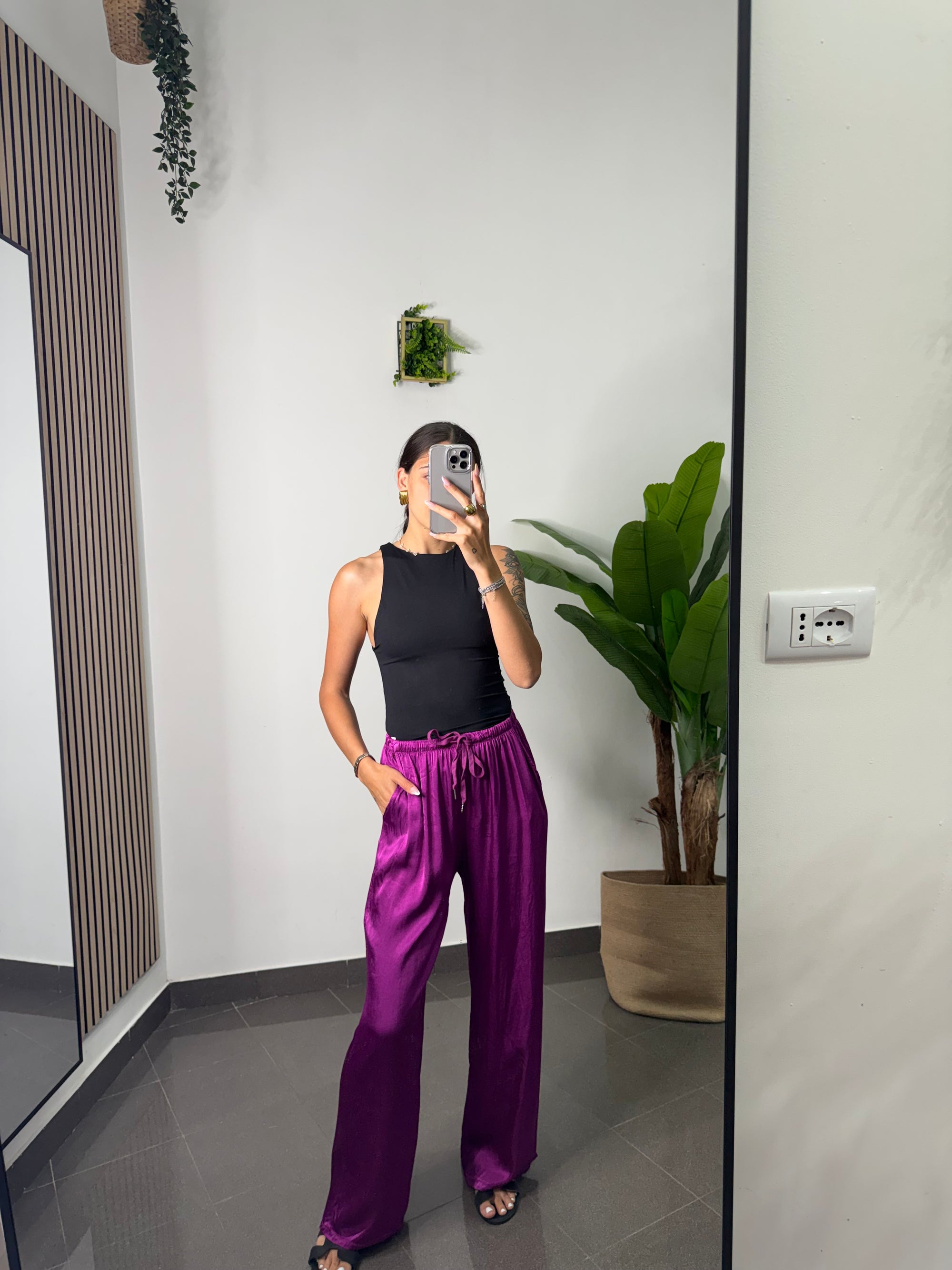 Pantalone Satin