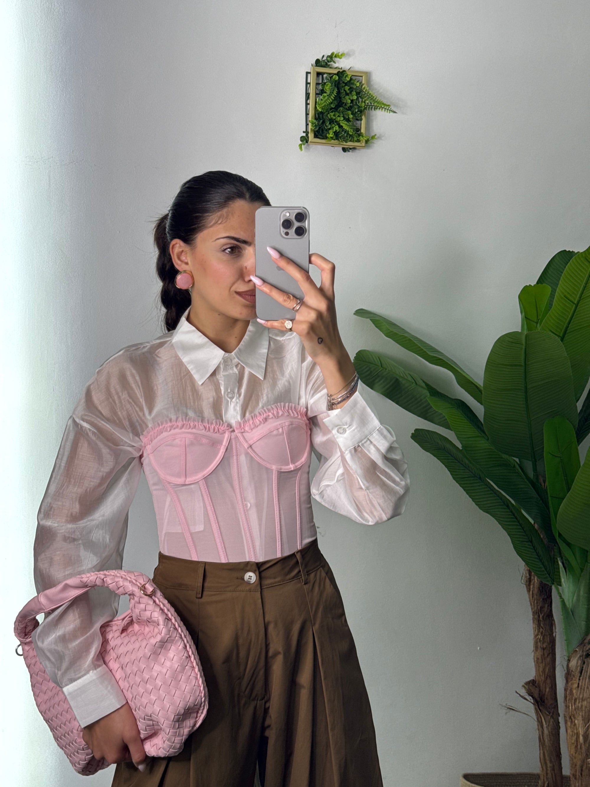 Corpetto Daphne pink