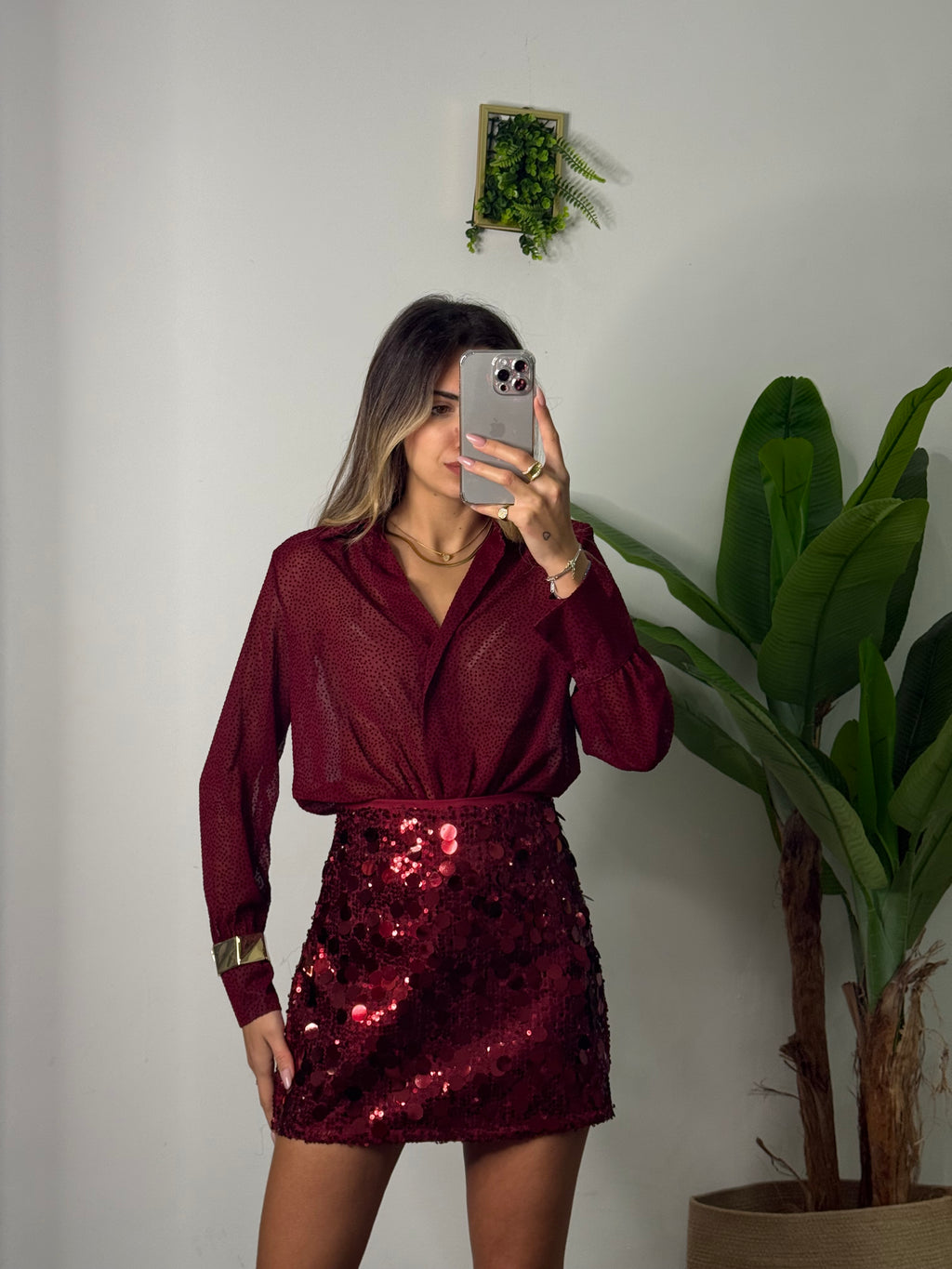 Gonna Amber bordeaux