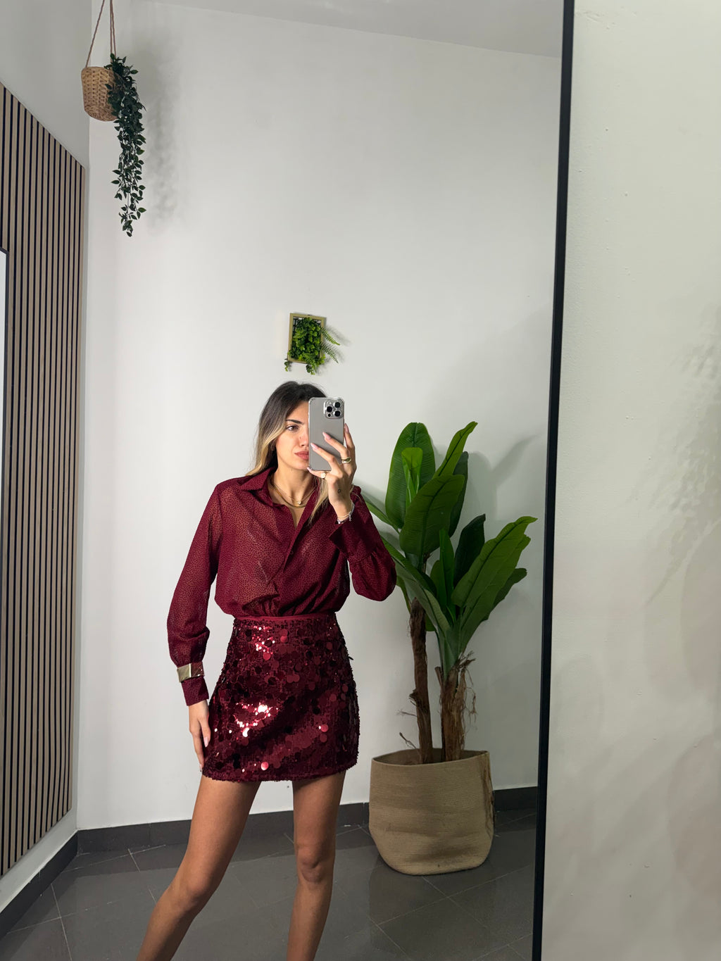 Gonna Amber bordeaux