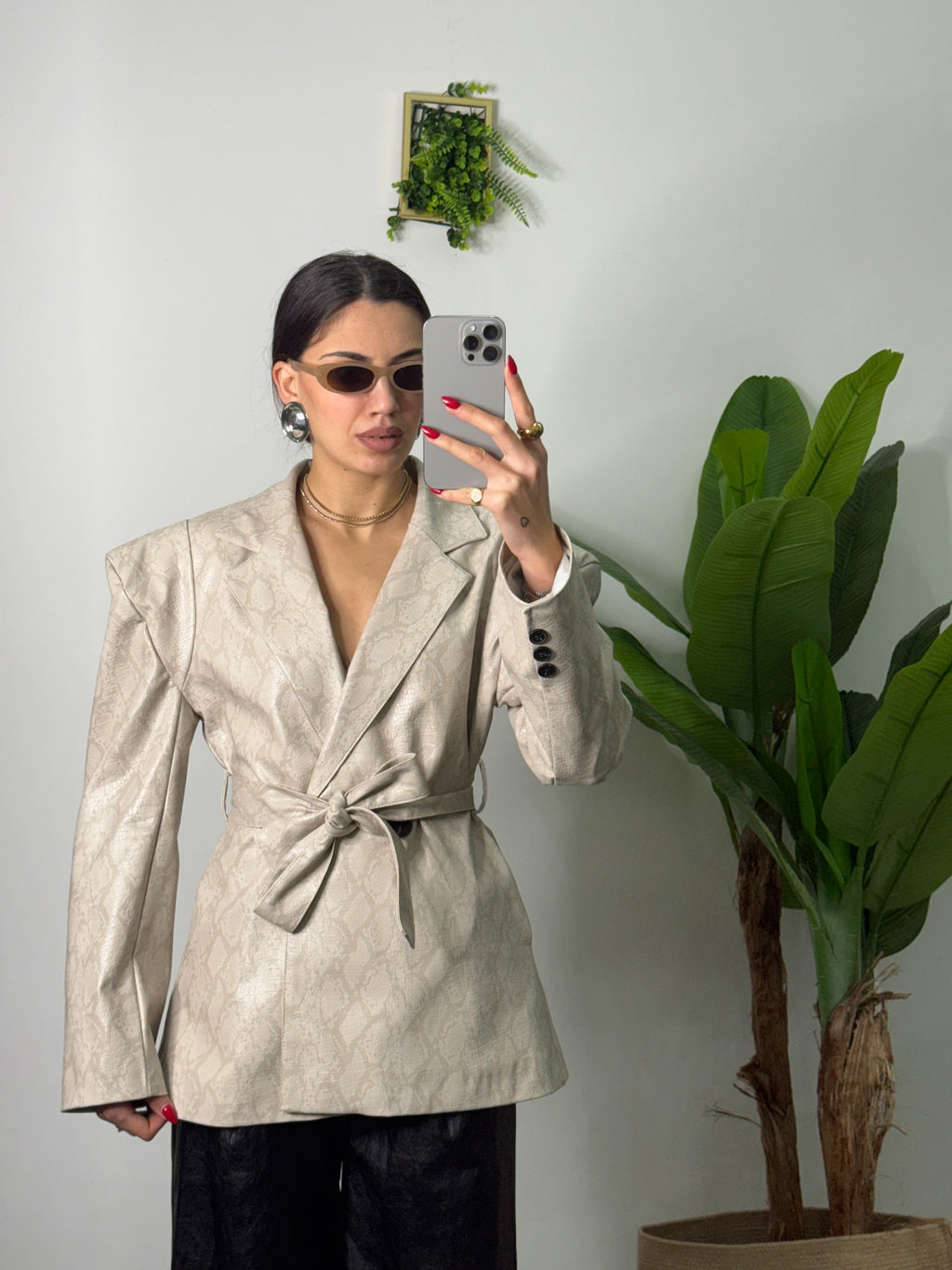 Blazer piton fango