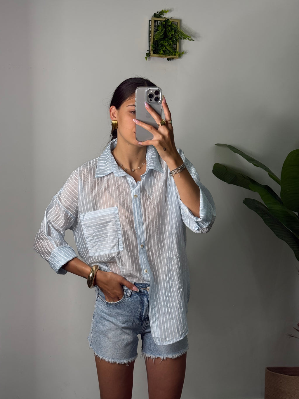 Camicia cielo
