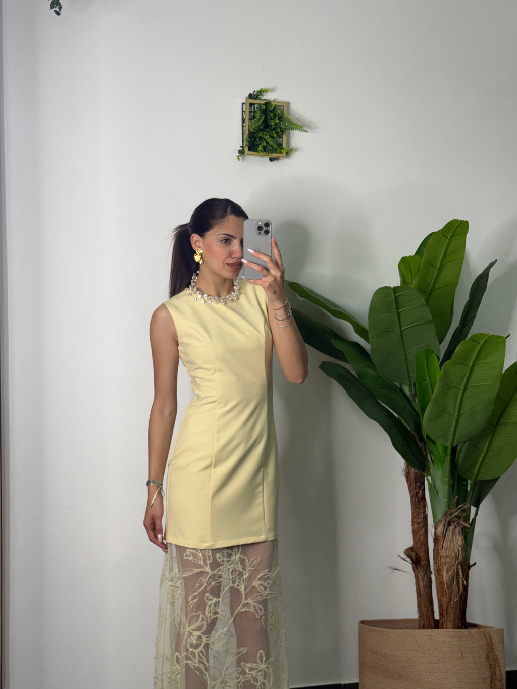 Abito Lumina Yellow