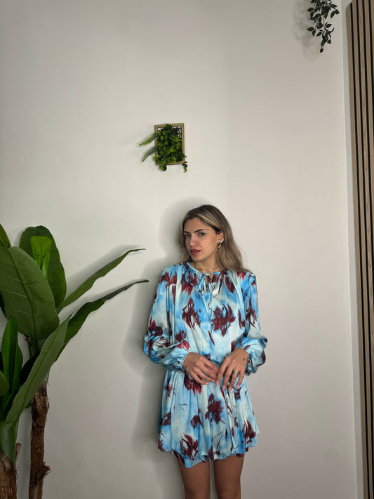 Vestito Steph azzurro