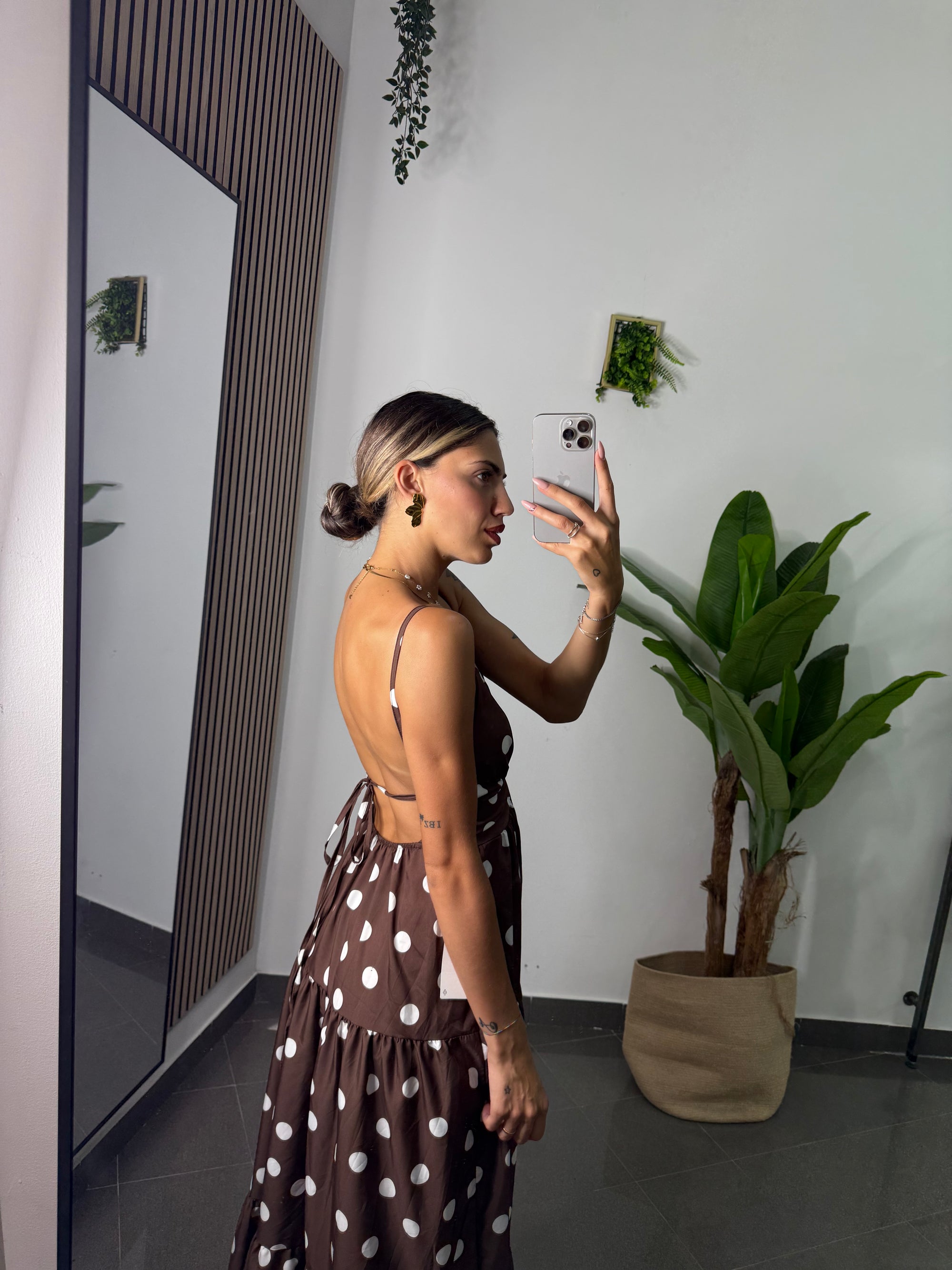 Vestito Eclisse a pois