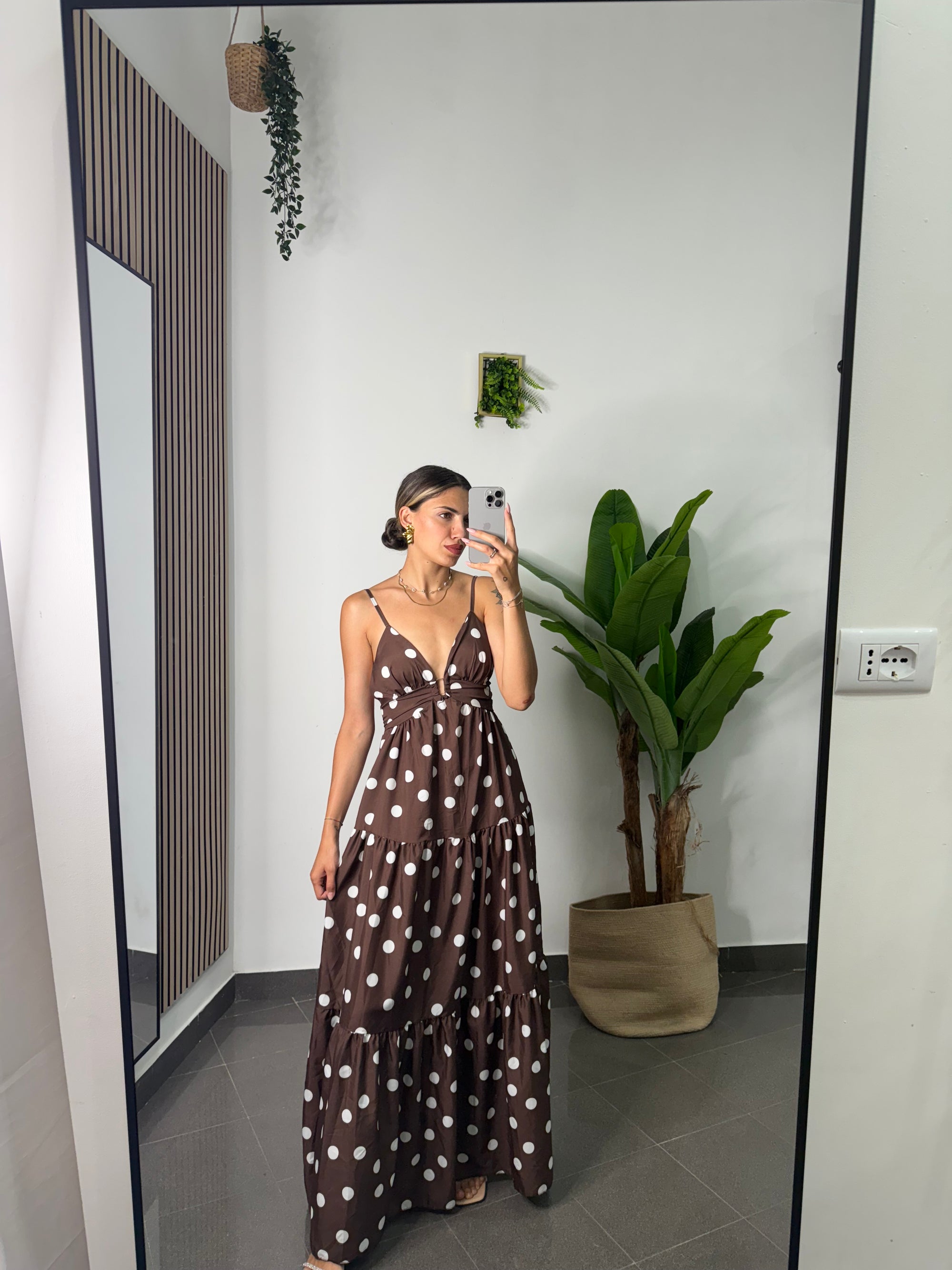 Vestito Eclisse a pois