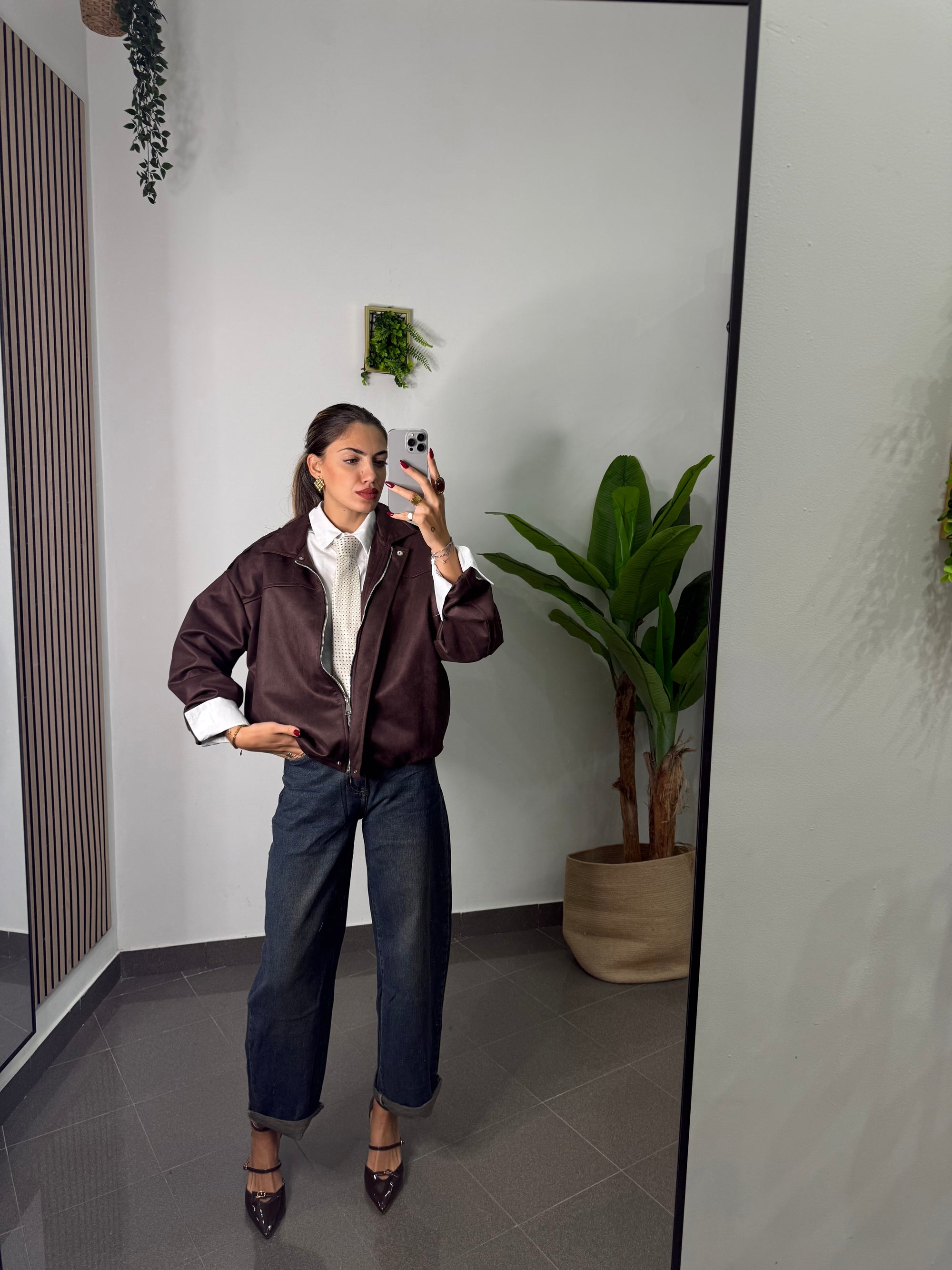 Giacca Soft Ivy Marrone