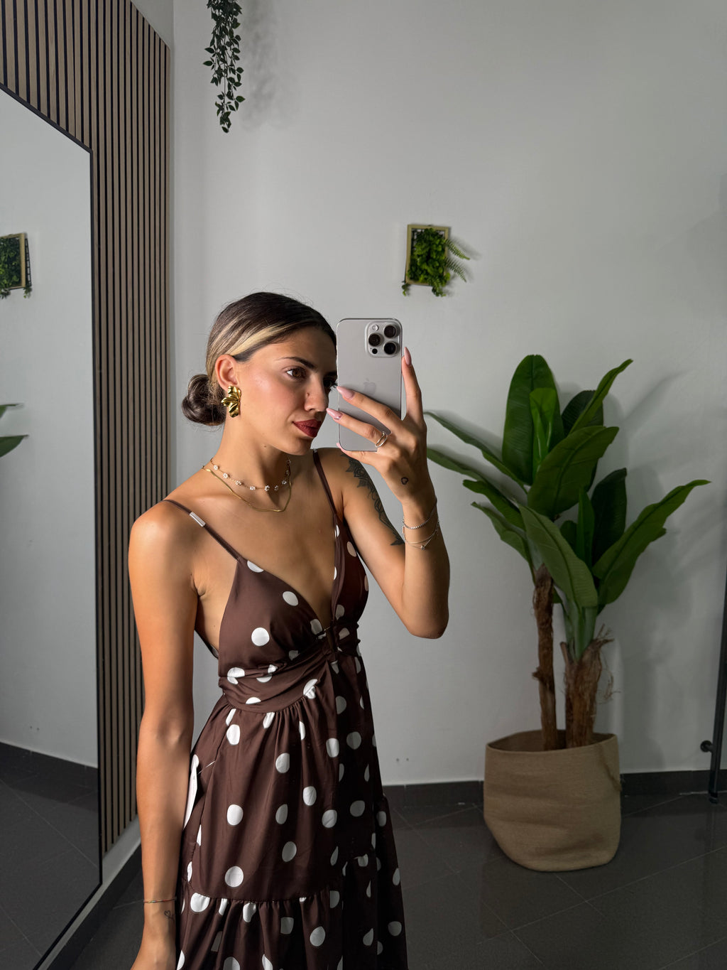 Vestito Eclisse a pois