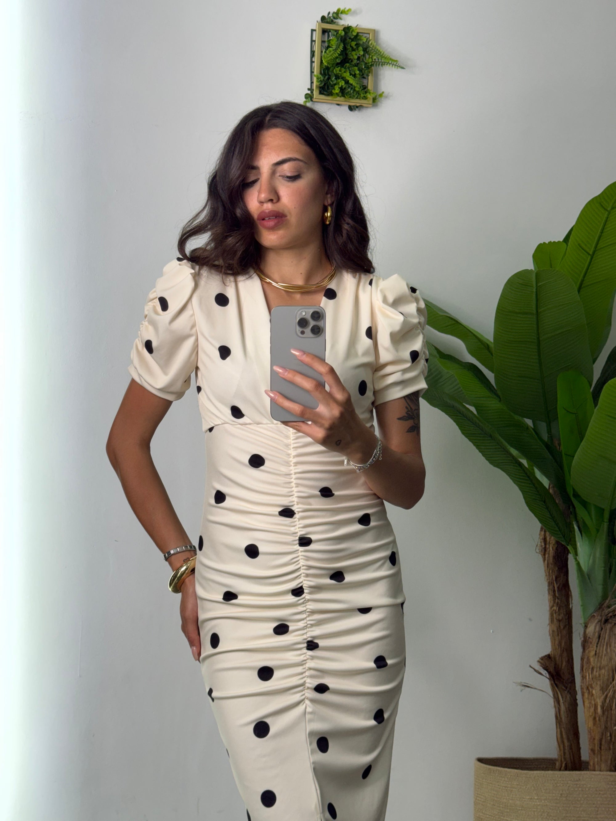 Vestito Bon ton white