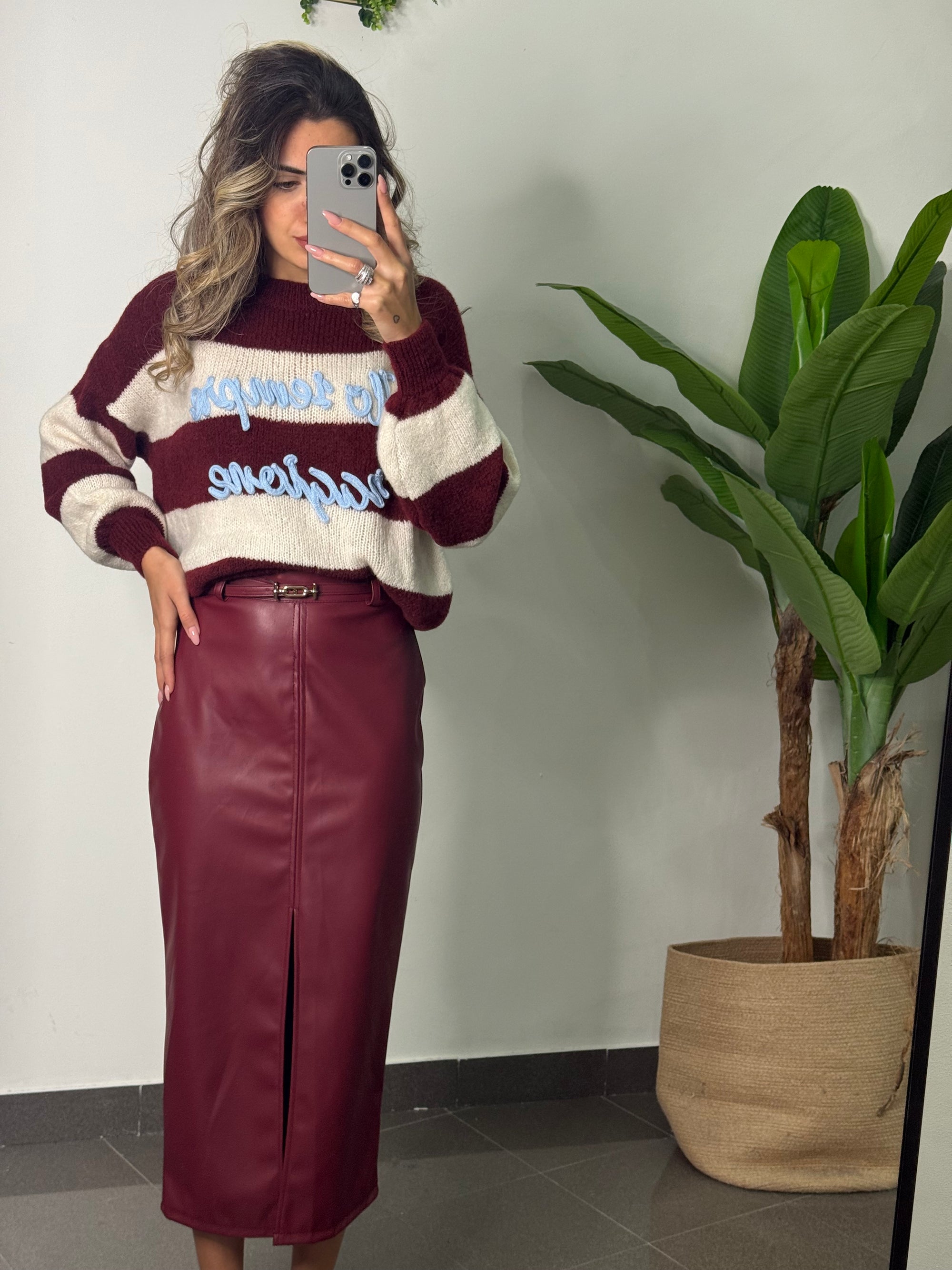 Gonna Berry bordeaux