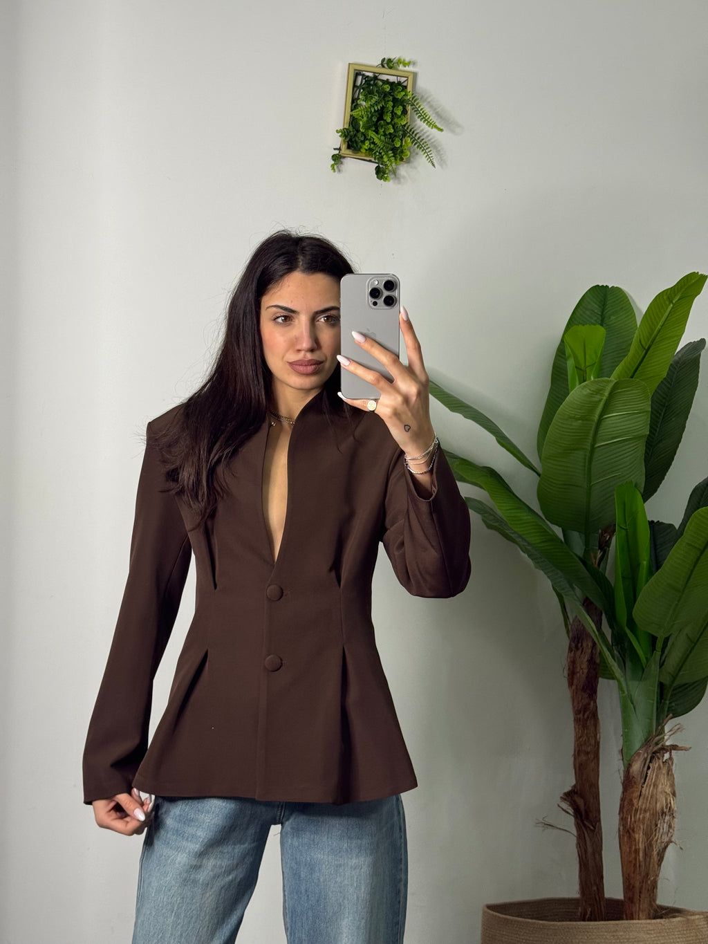 Blazer brown chic