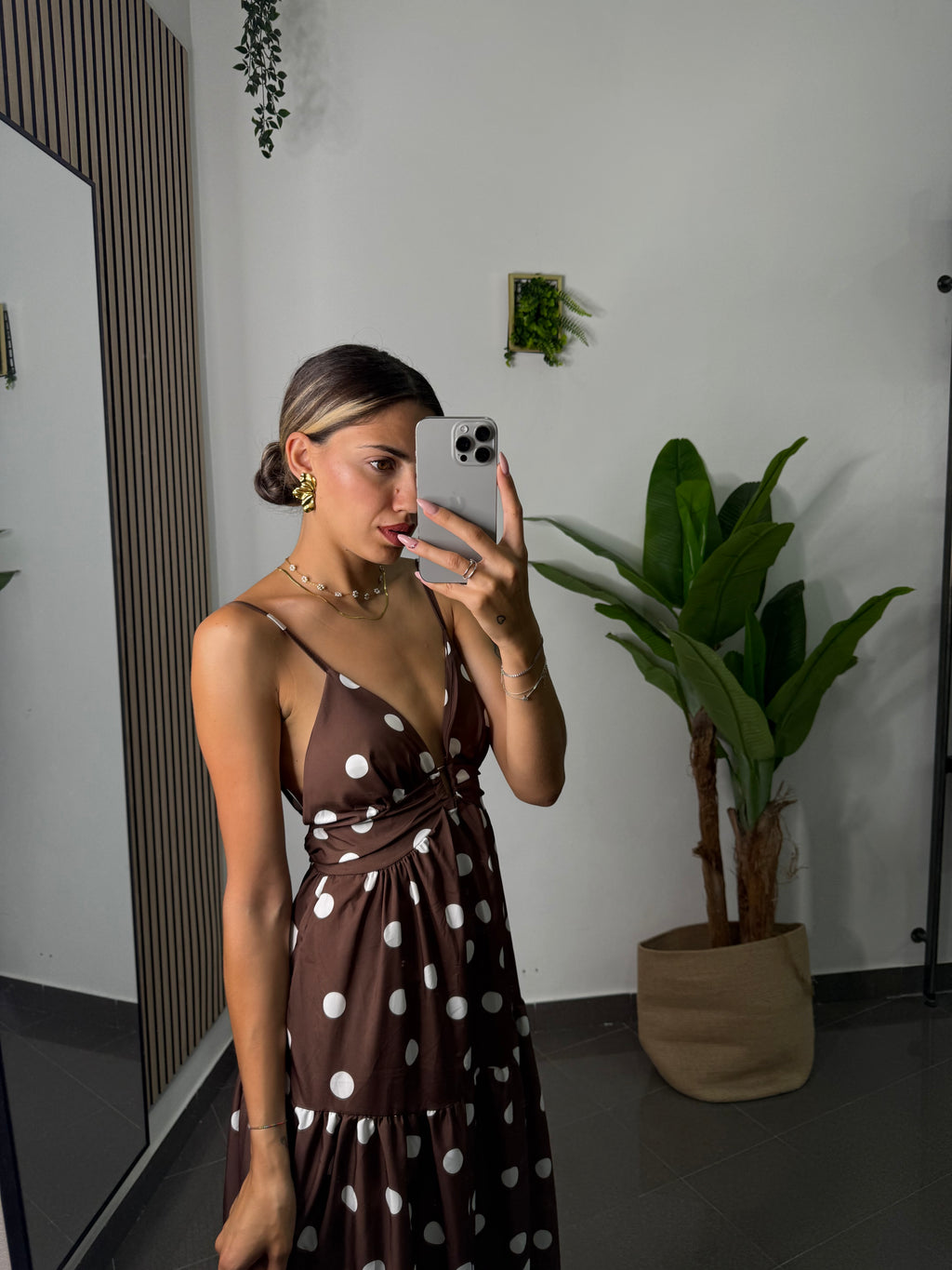 Vestito Eclisse a pois