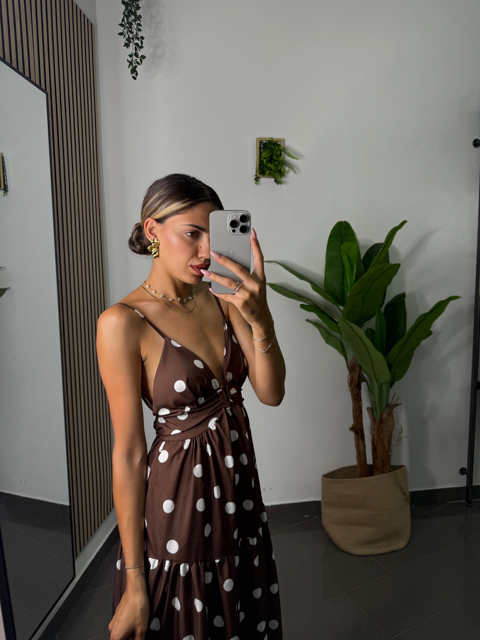 Vestito Eclisse a pois