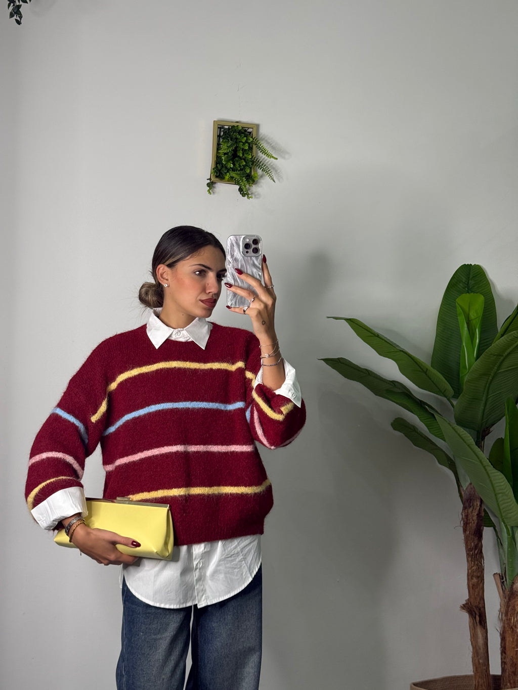 Maglione mille righe