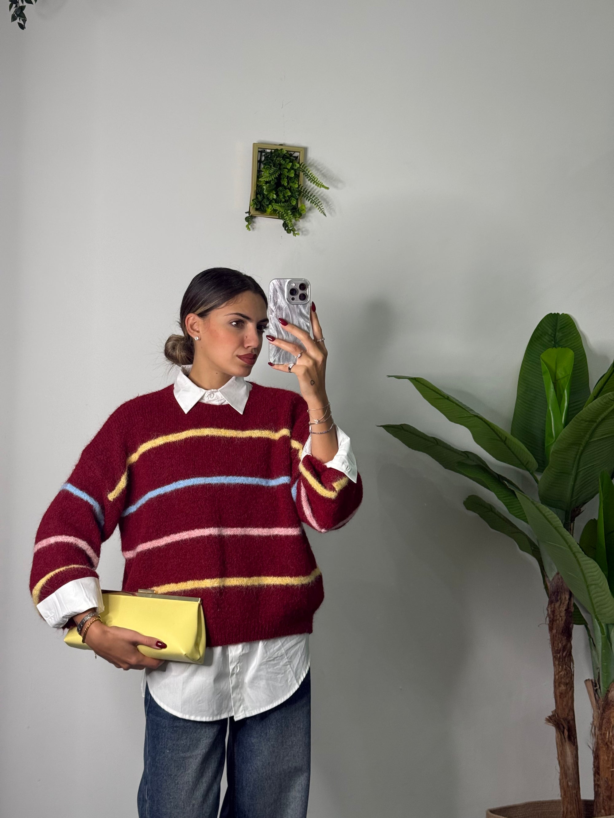 Maglione mille righe