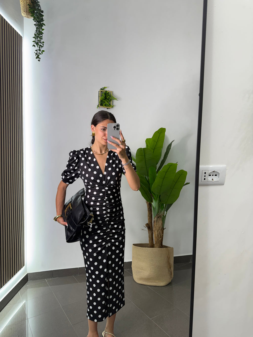 Vestito Bon ton Black