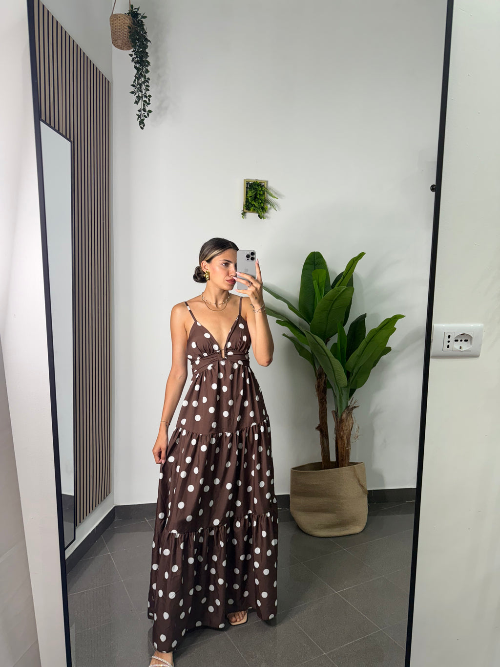 Vestito Eclisse a pois