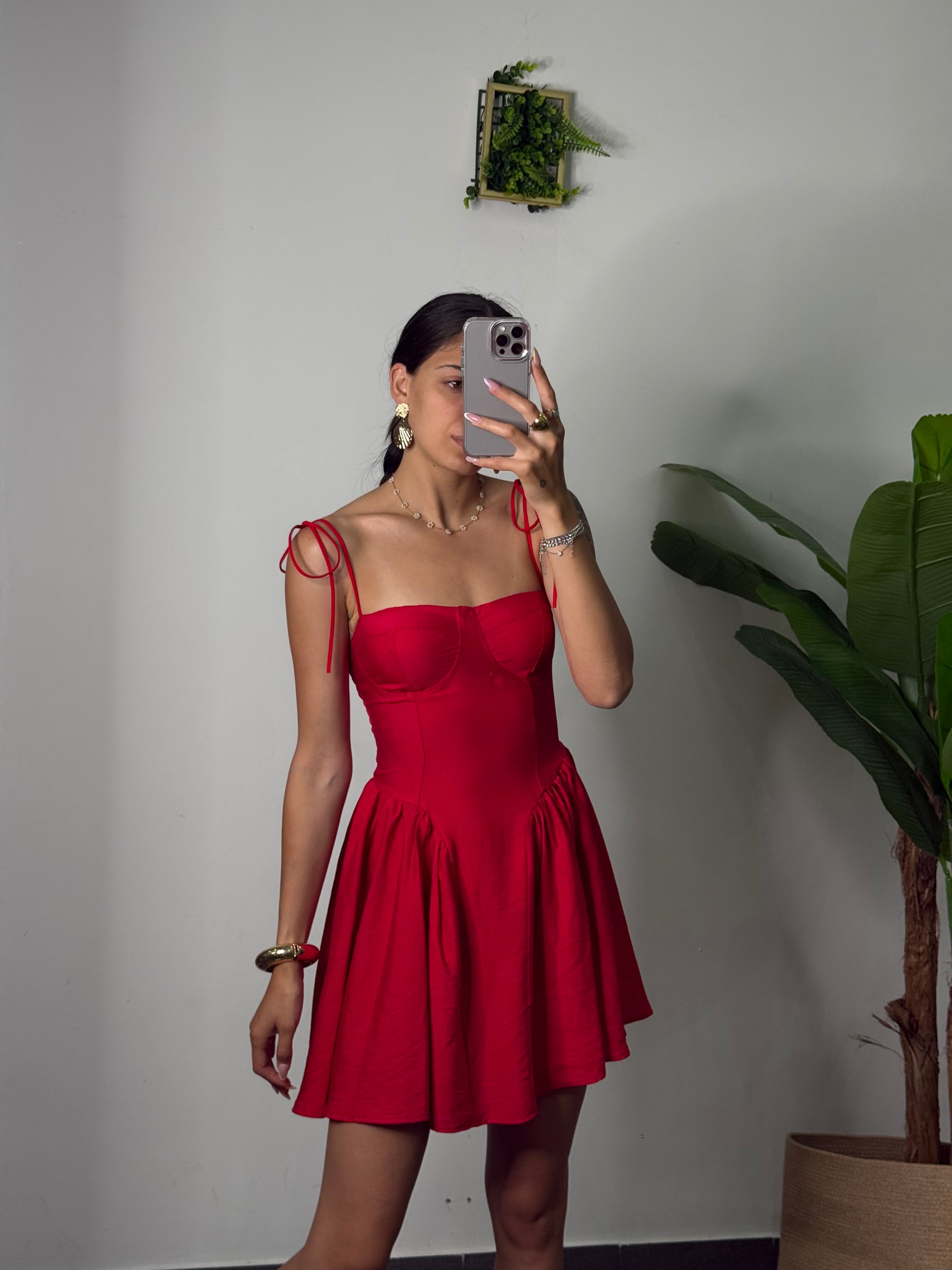 Vestito Molly Red