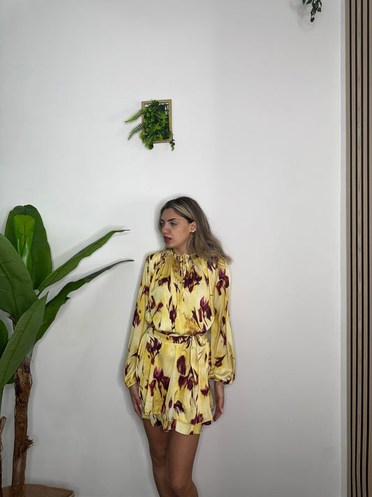 Vestito Steph giallo