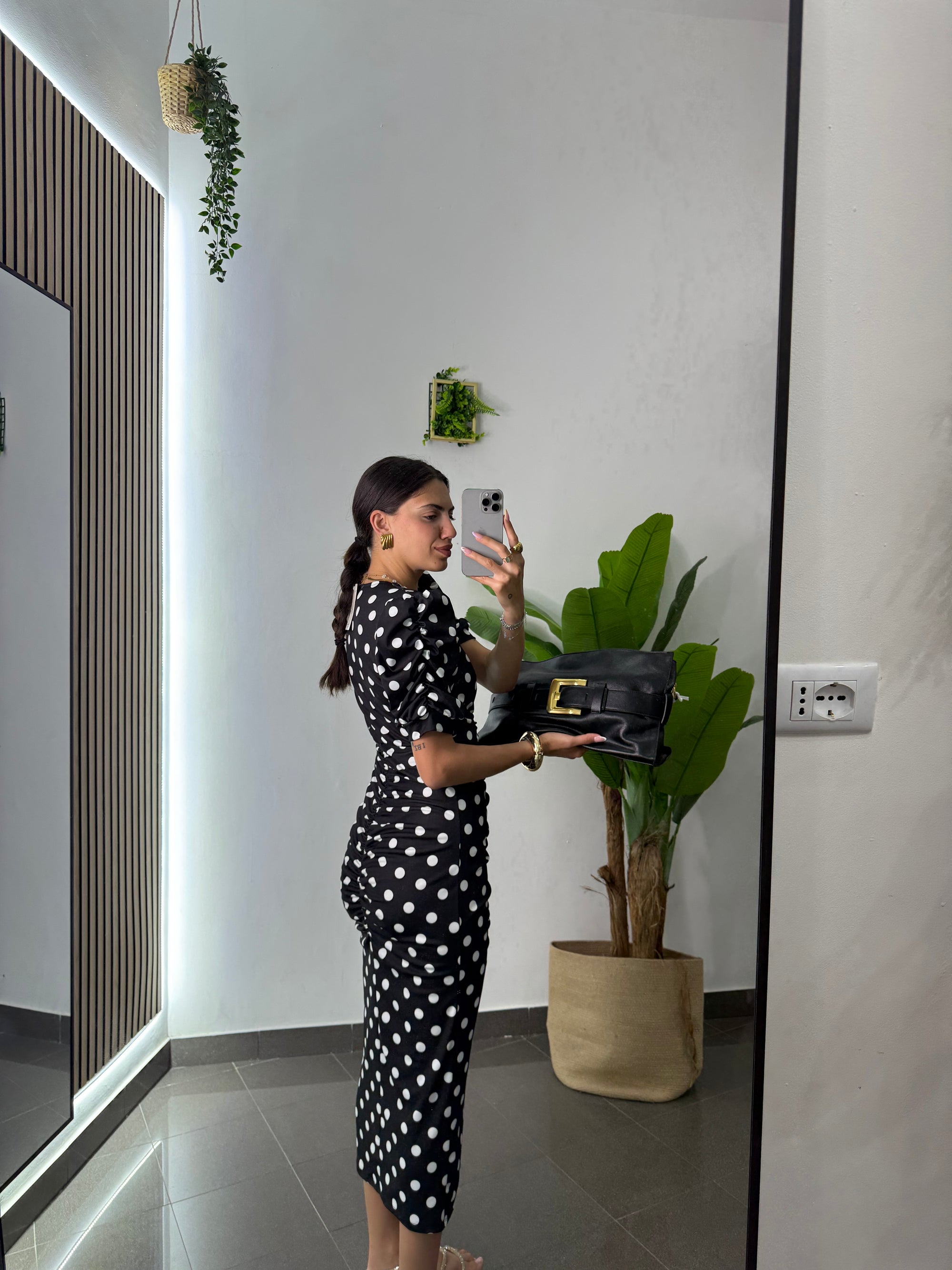 Vestito Bon ton Black