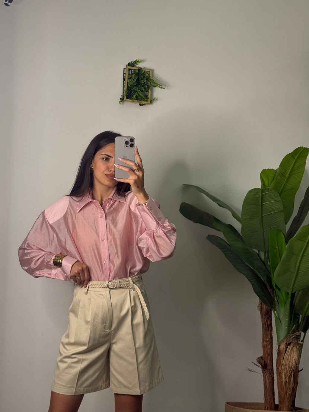Camicia Aura pink
