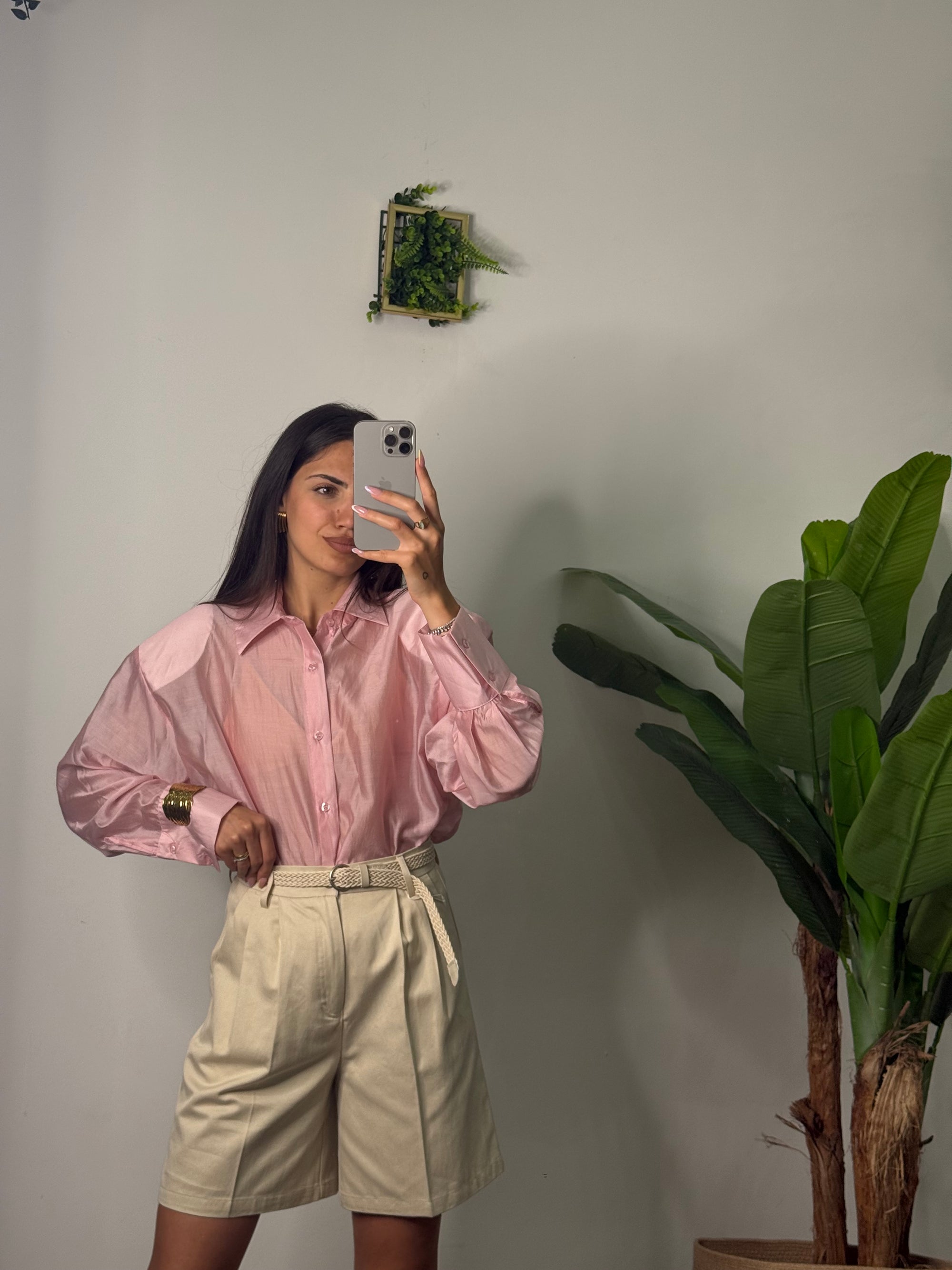 Camicia Aura pink