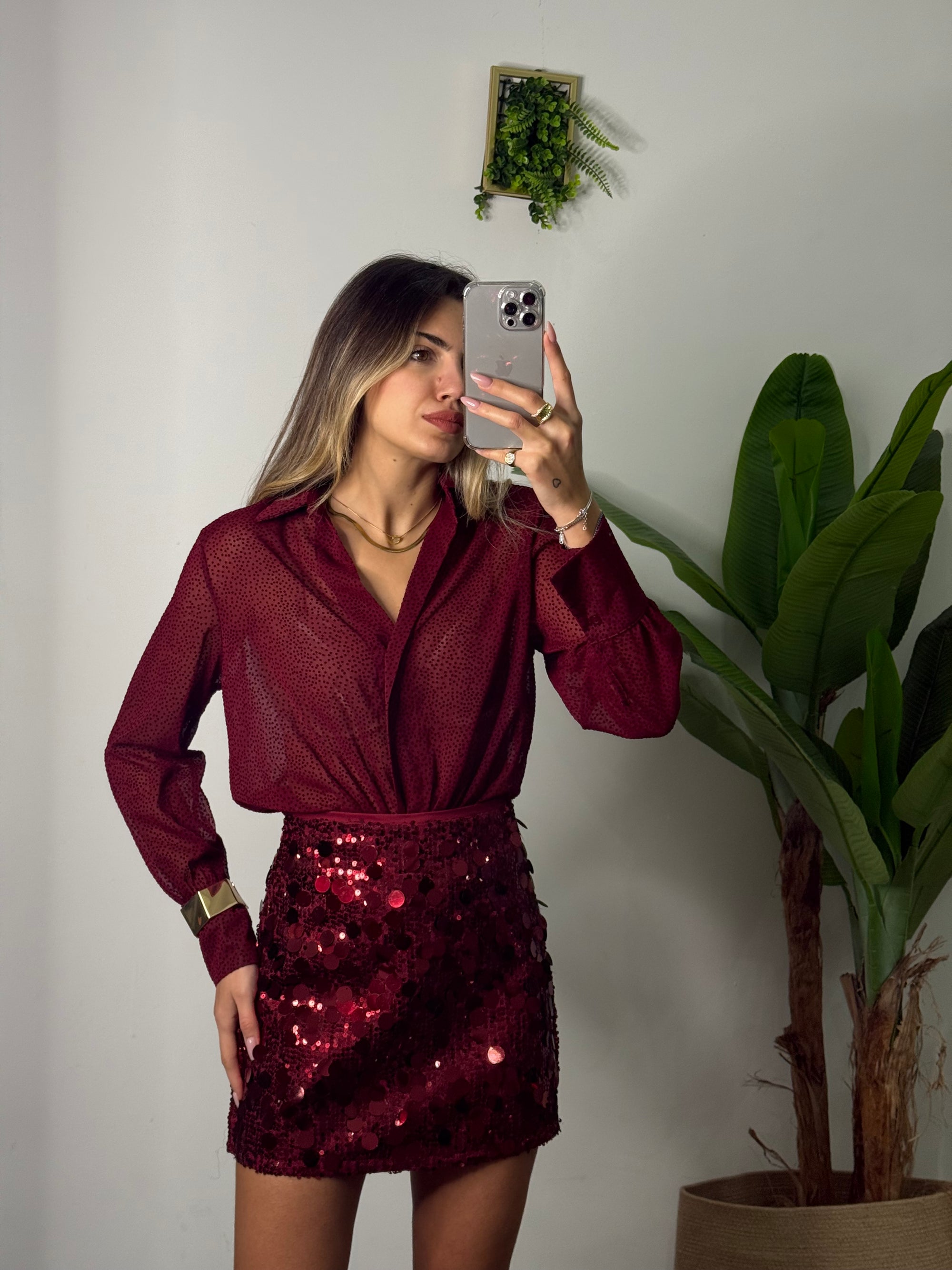 Gonna Amber bordeaux