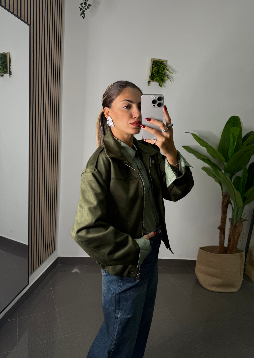 Giacca Soft Ivy verde