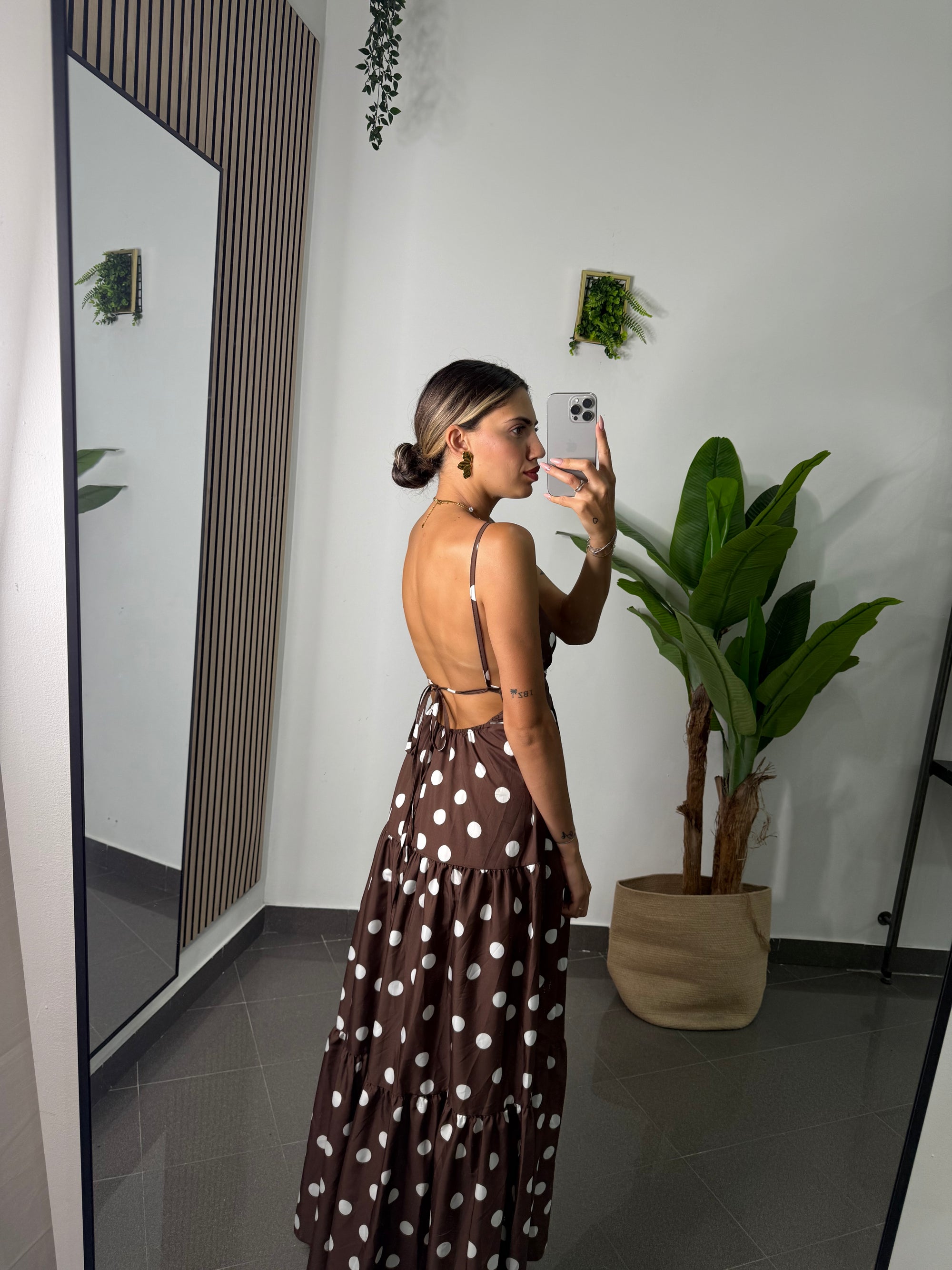 Vestito Eclisse a pois